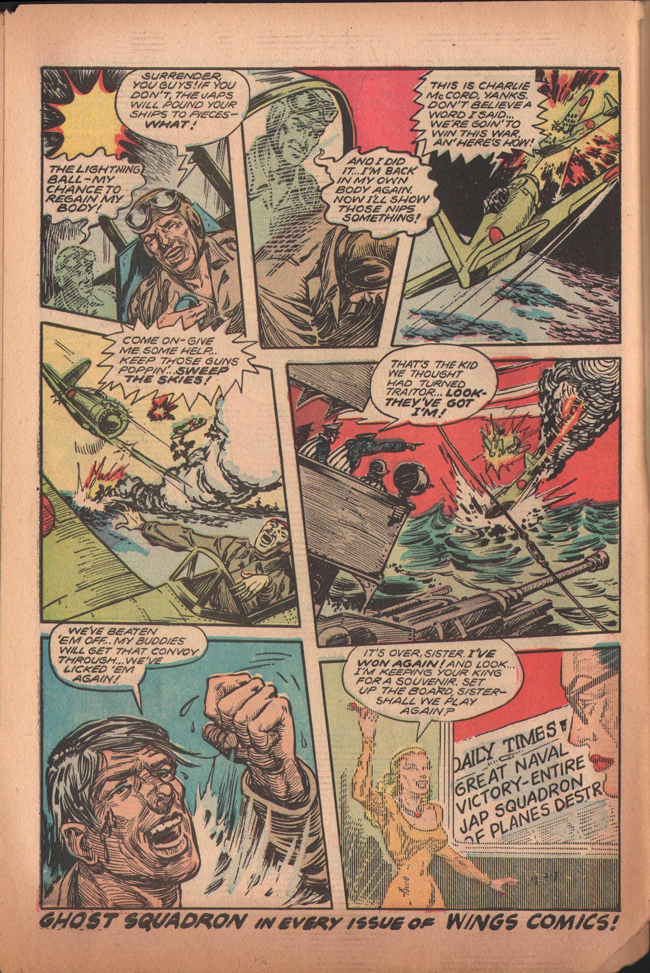 Read online Wings Comics comic -  Issue #94 - 50