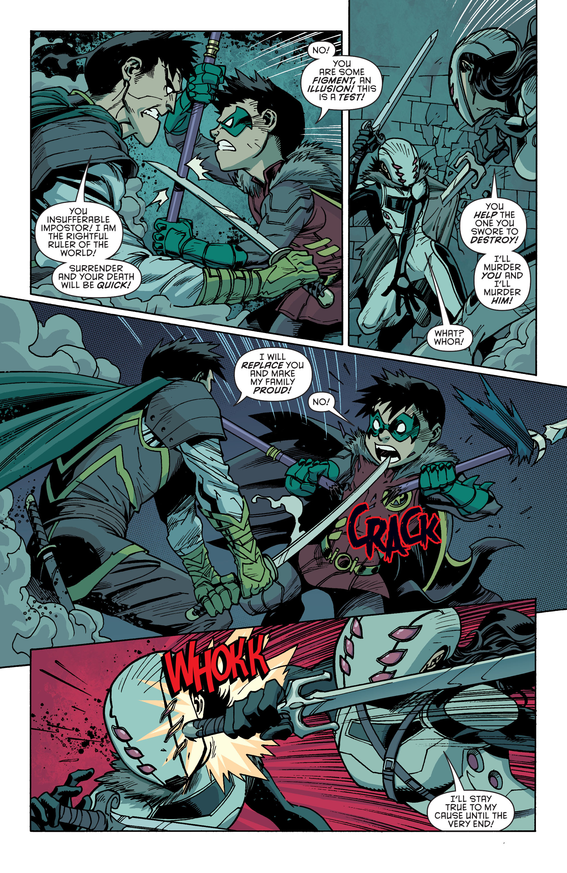 Read online Robin: Son of Batman comic -  Issue #8 - 16