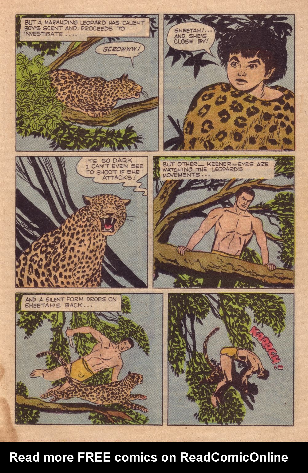 Read online Tarzan (1948) comic -  Issue #107 - 23