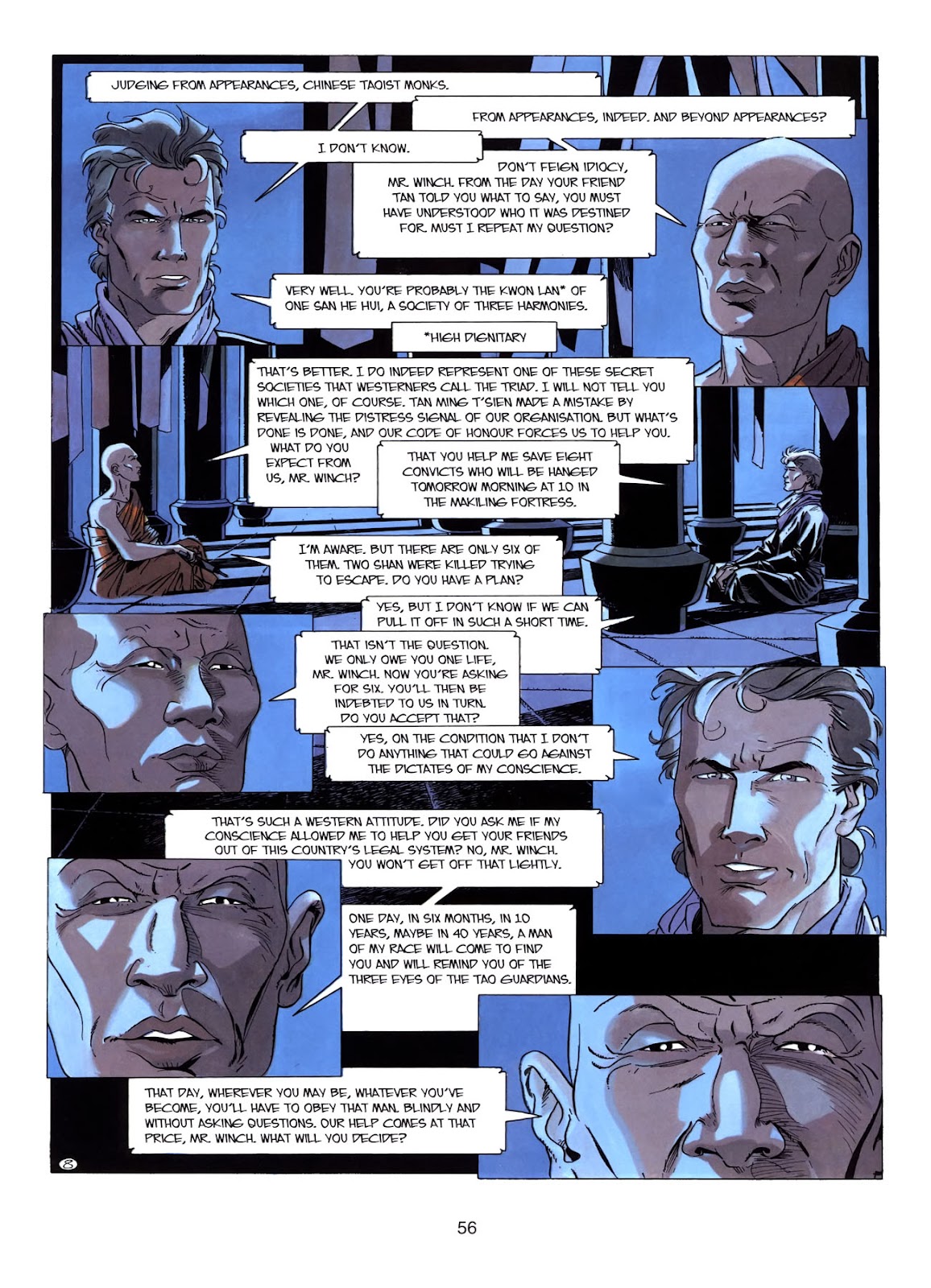 Largo Winch issue TPB 4 - Page 57