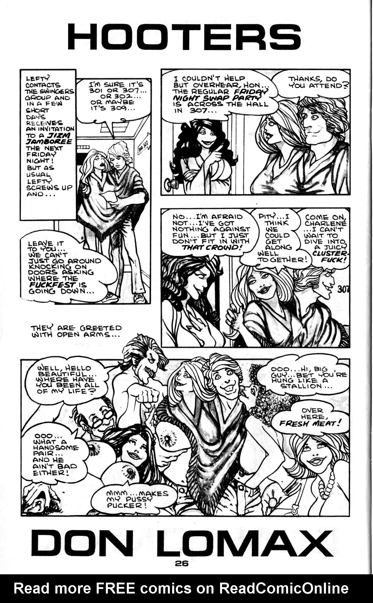 Read online Hooters comic -  Issue #1 - 27