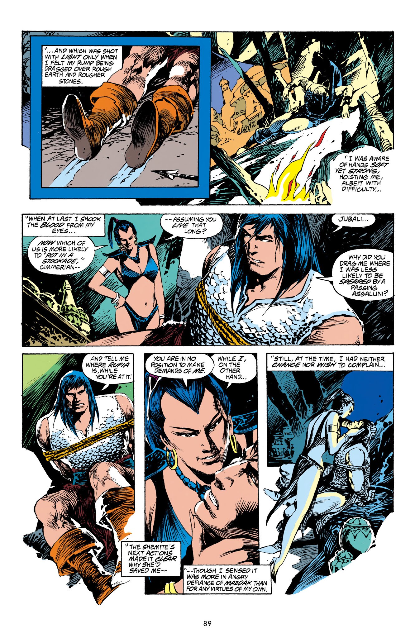 Read online The Chronicles of Conan comic -  Issue # TPB 33 (Part 1) - 90