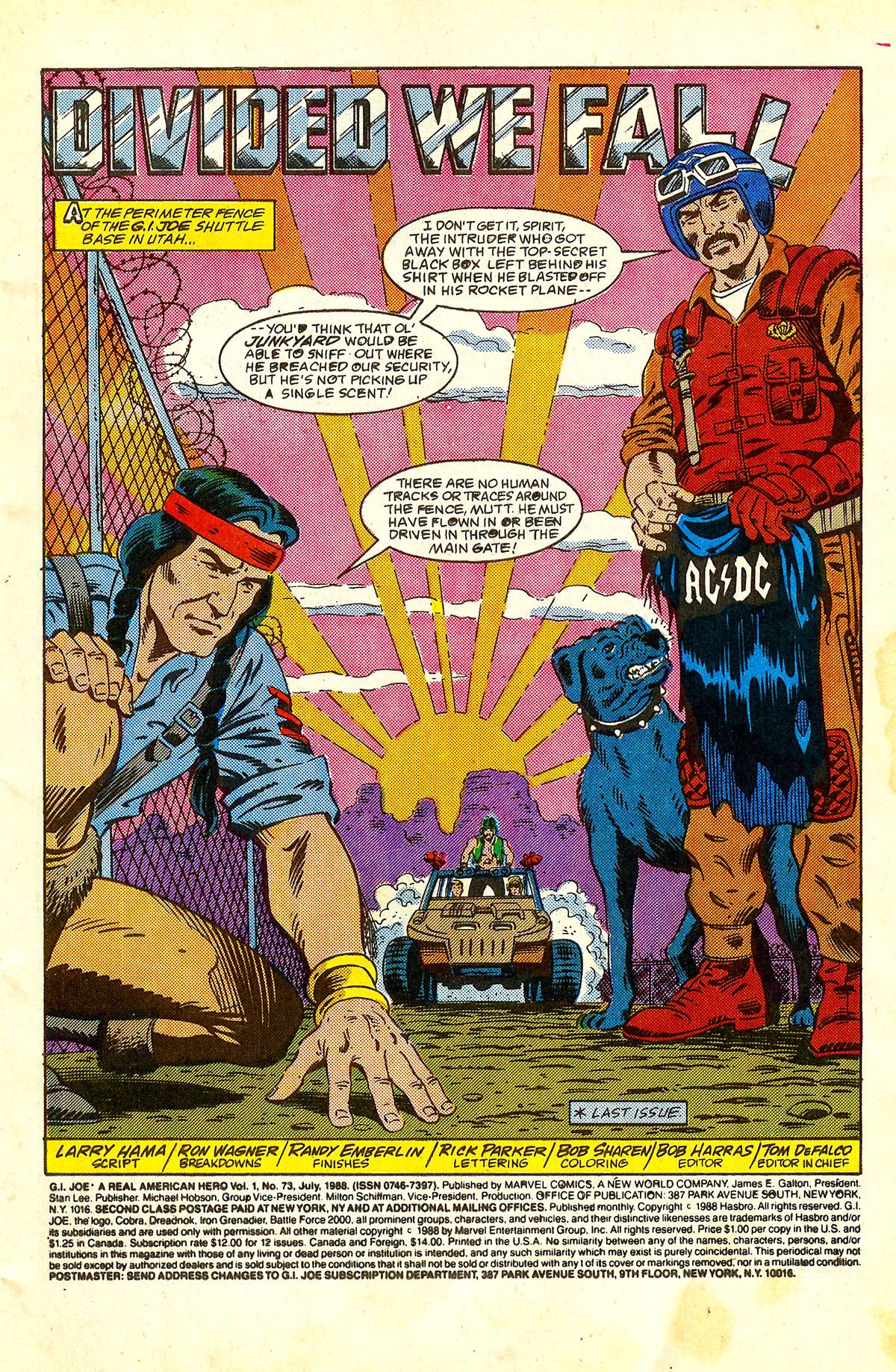 G.I. Joe: A Real American Hero 73 Page 1