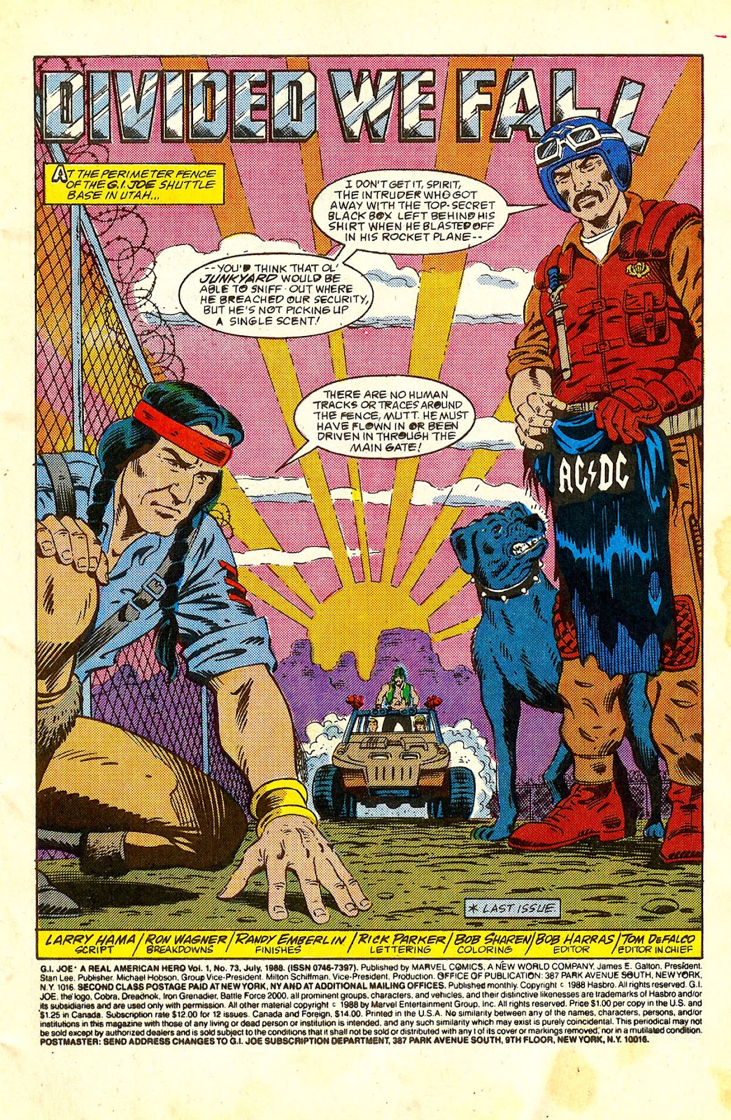 G.I. Joe: A Real American Hero issue 73 - Page 2
