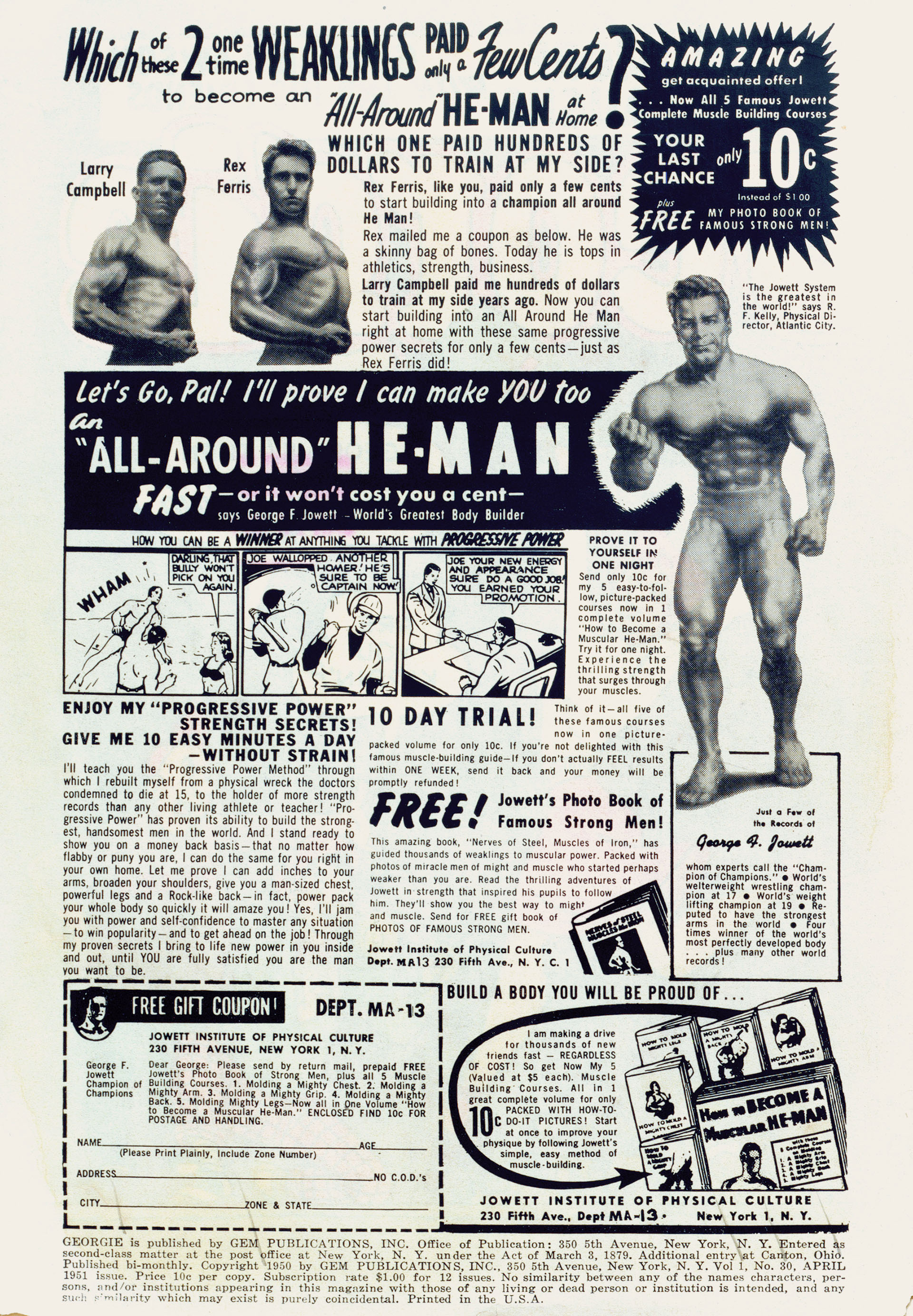 Read online Georgie Comics (1949) comic -  Issue #30 - 2