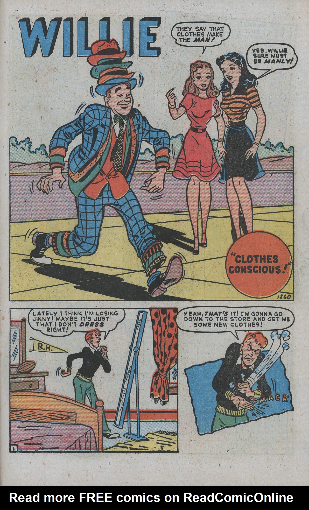 Read online Willie Comics (1946) comic -  Issue #12 - 31