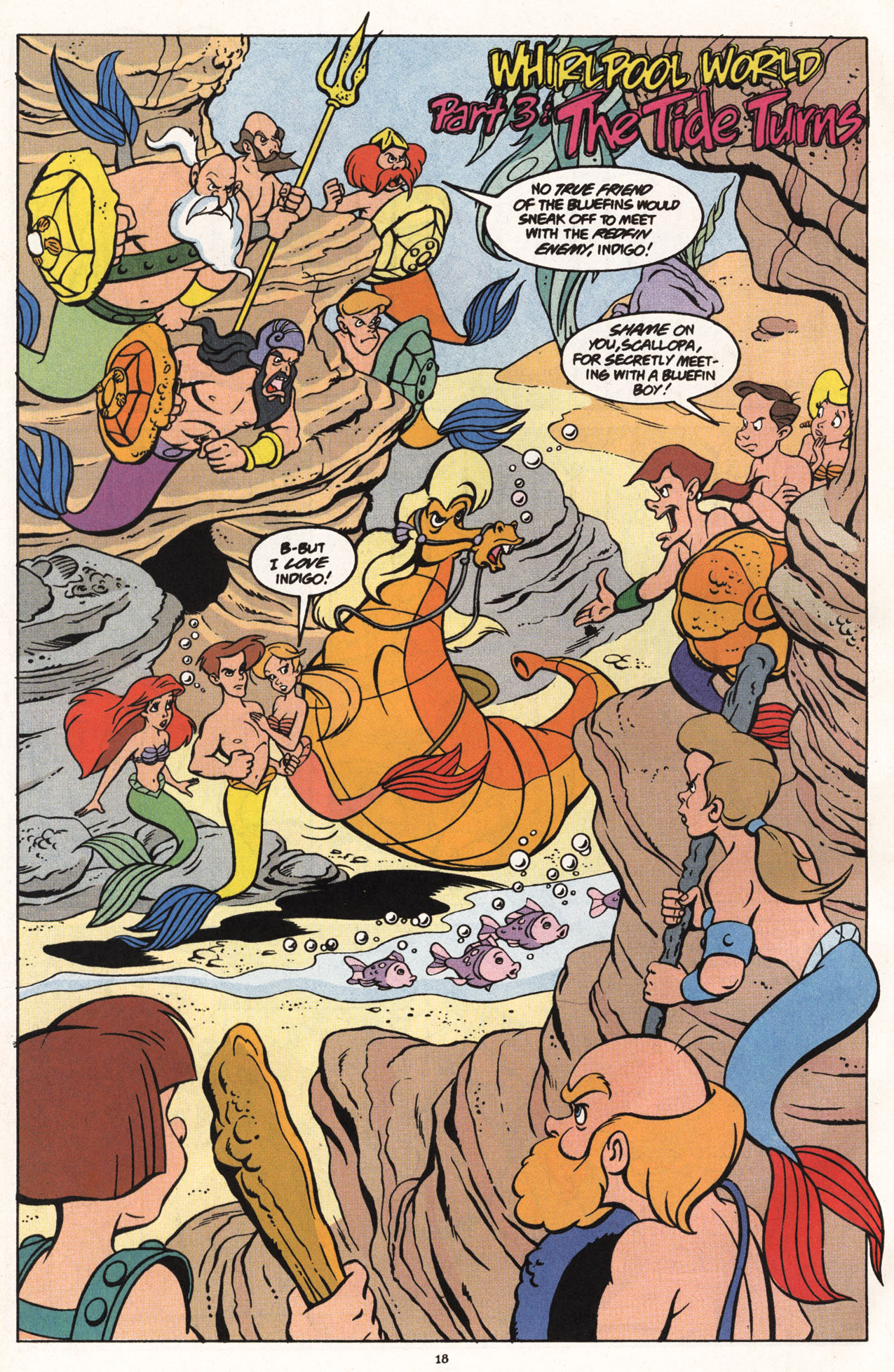 Read online Disney's The Little Mermaid comic -  Issue #4 - 20