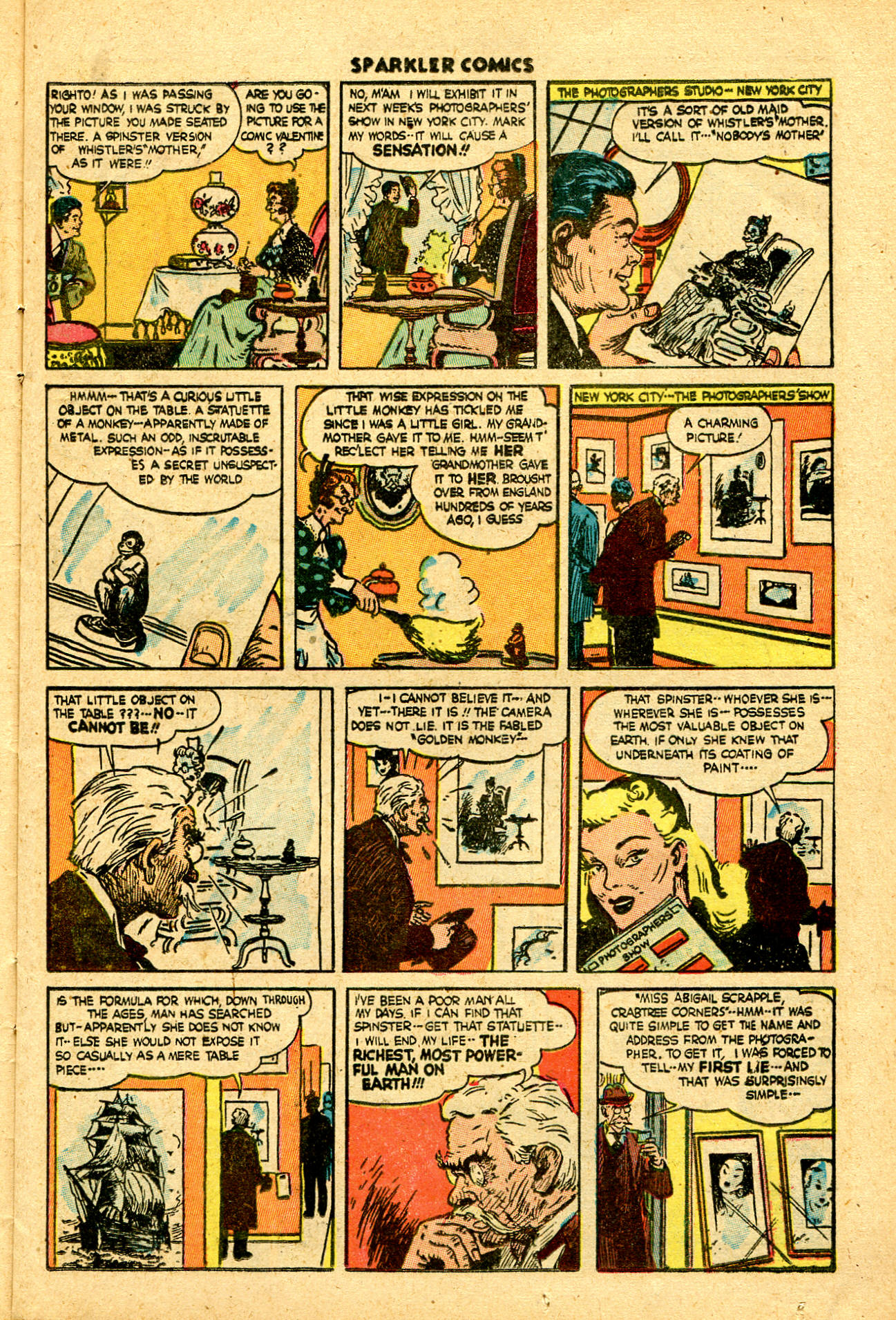 Read online Sparkler Comics comic -  Issue #61 - 15