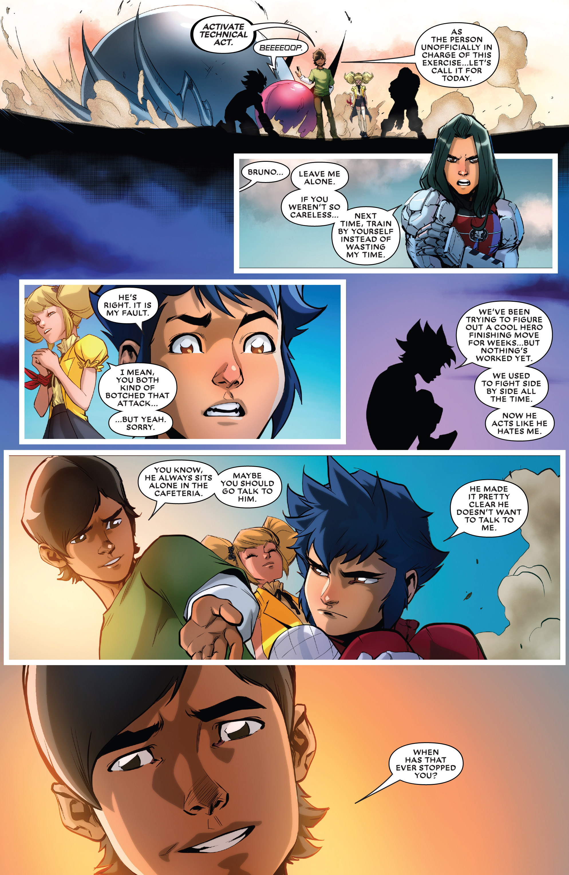 Read online Future Fight Firsts: White Fox comic -  Issue # Full - 28