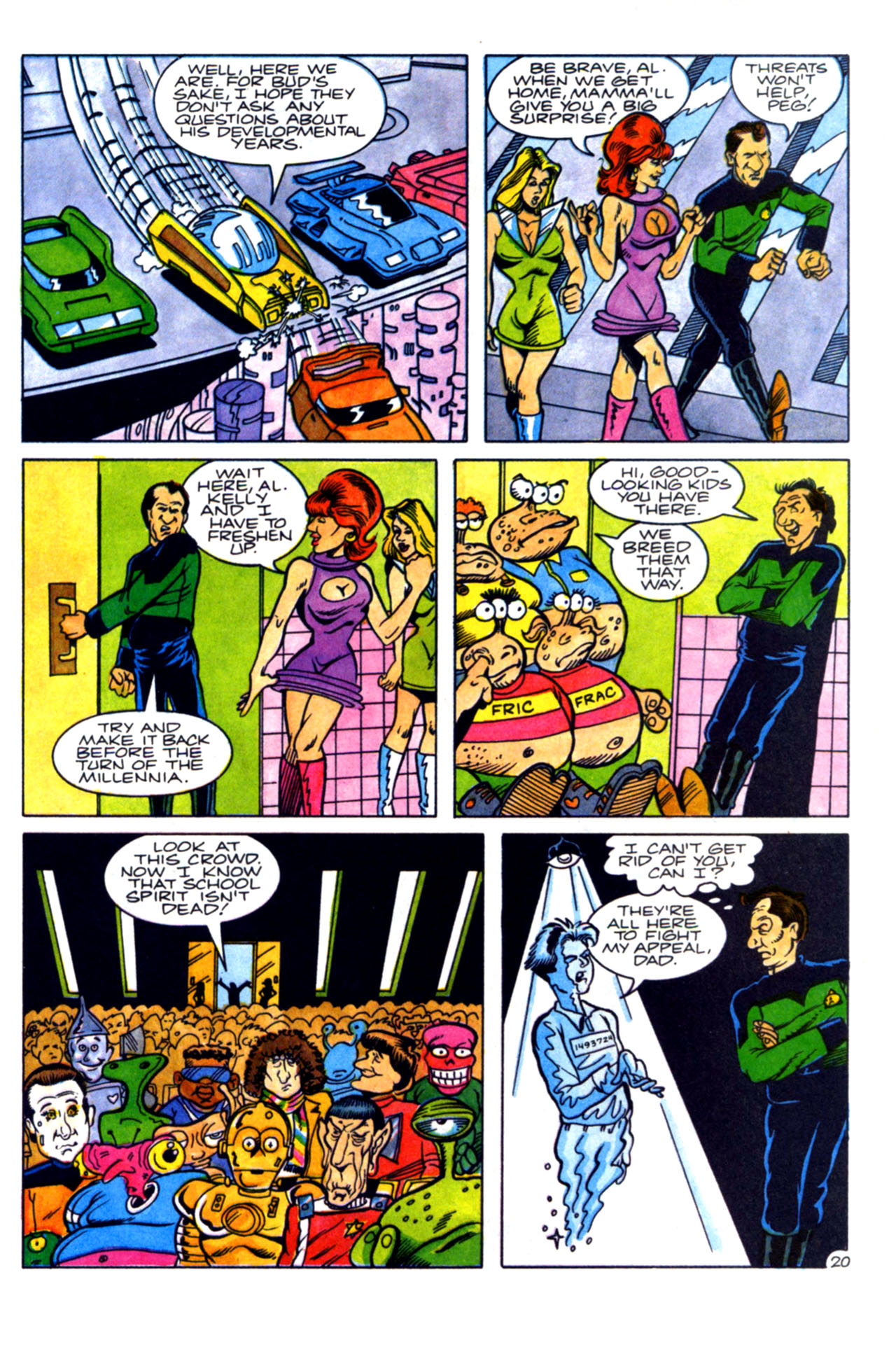 Read online Married... with Children: 2099 comic -  Issue #1 - 26