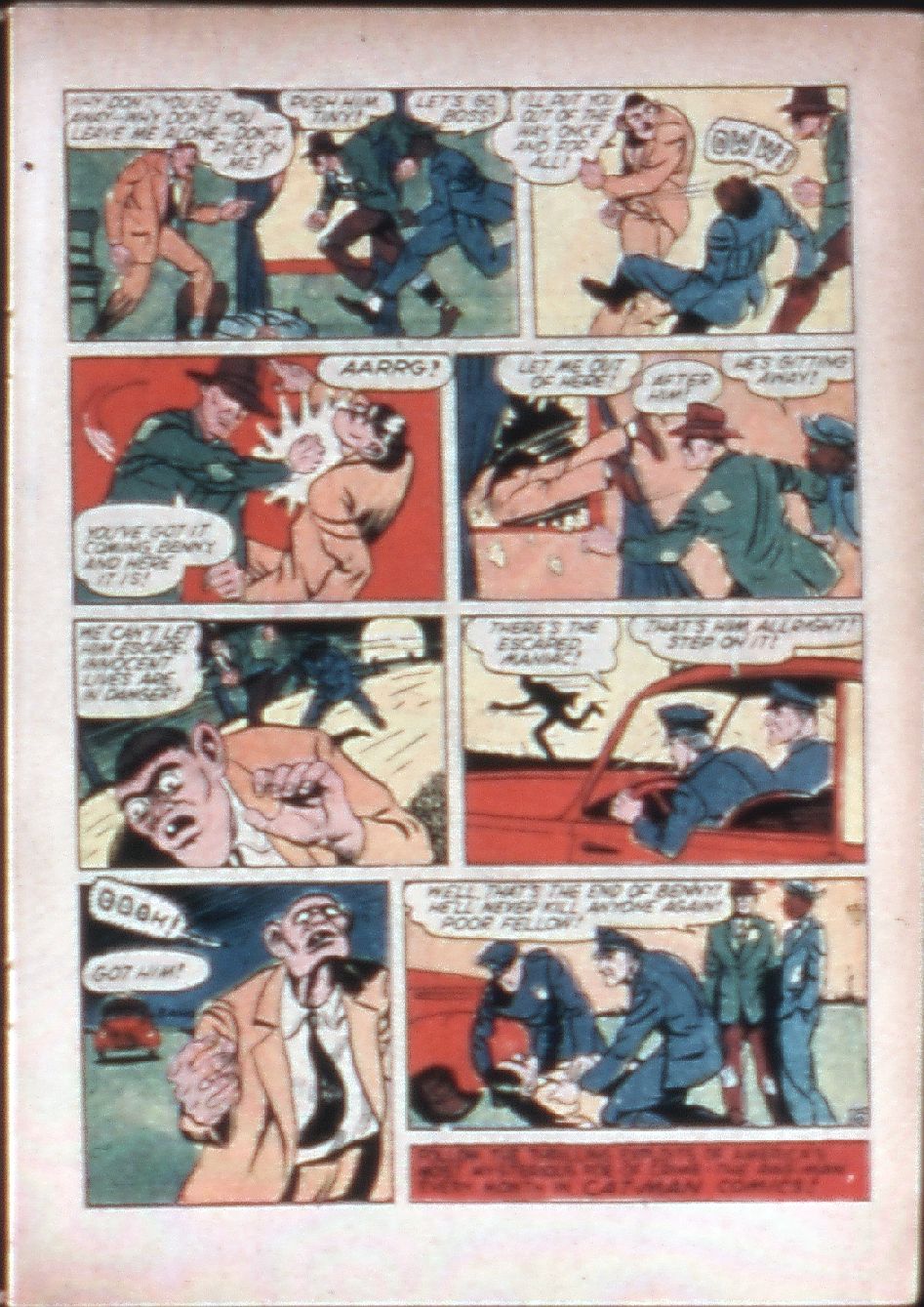 Read online Cat-Man Comics comic -  Issue #8 - 23