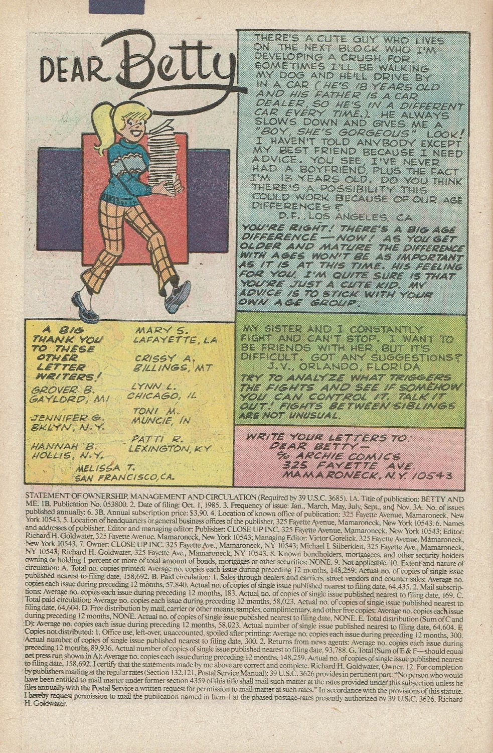 Read online Betty and Me comic -  Issue #151 - 10