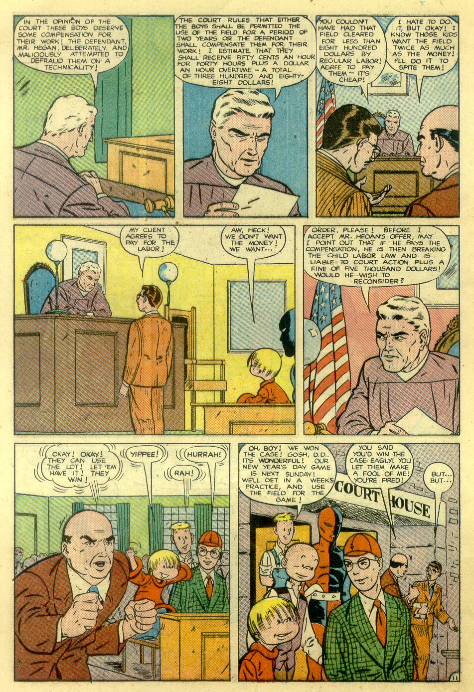 Read online Daredevil (1941) comic -  Issue #59 - 42