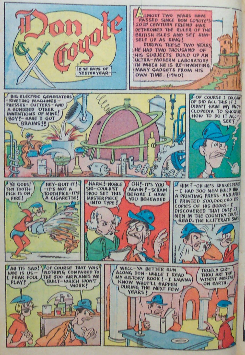 Read online Adventure Comics (1938) comic -  Issue #40 - 34