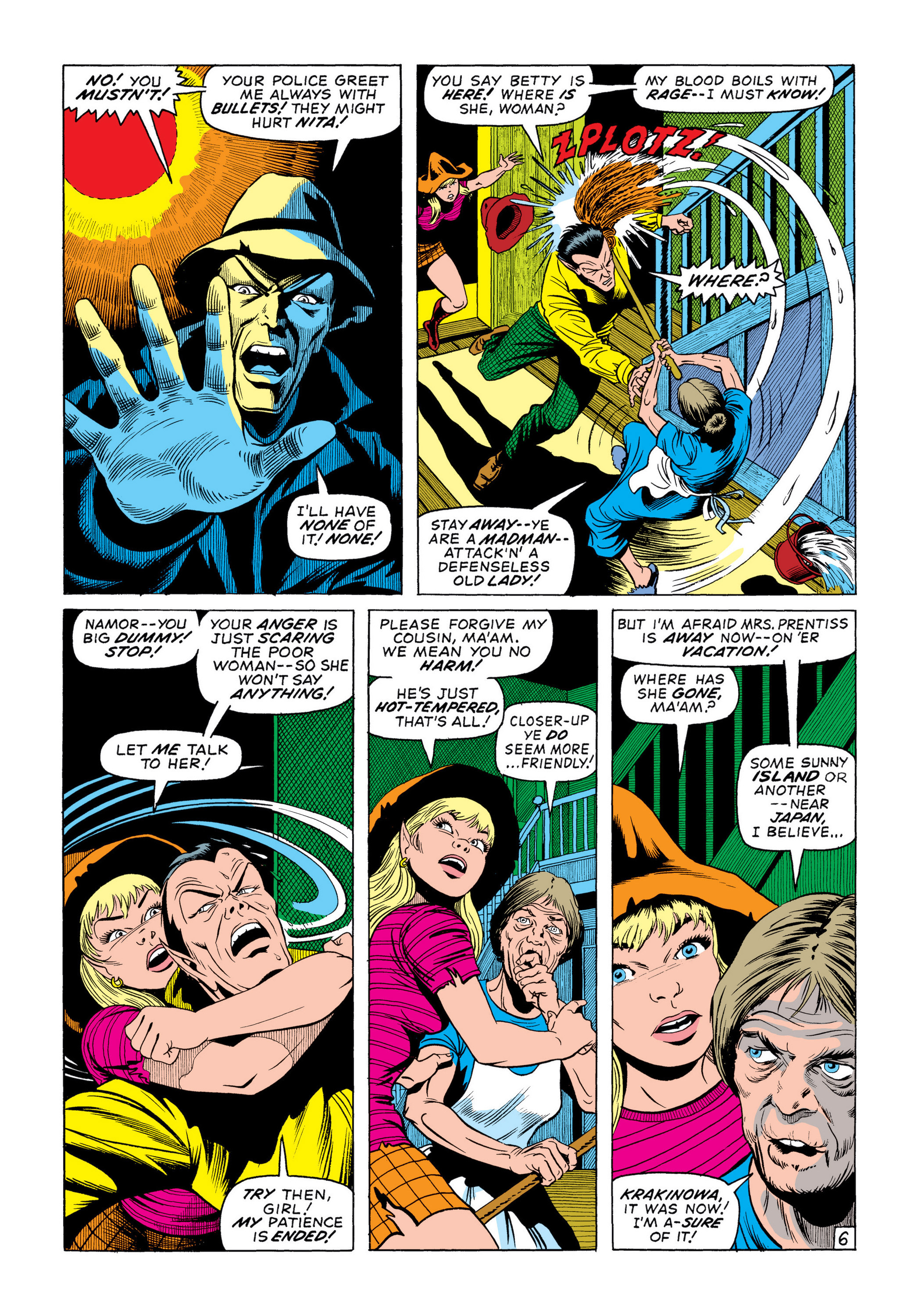 Read online Marvel Masterworks: The Sub-Mariner comic -  Issue # TPB 7 (Part 1) - 56