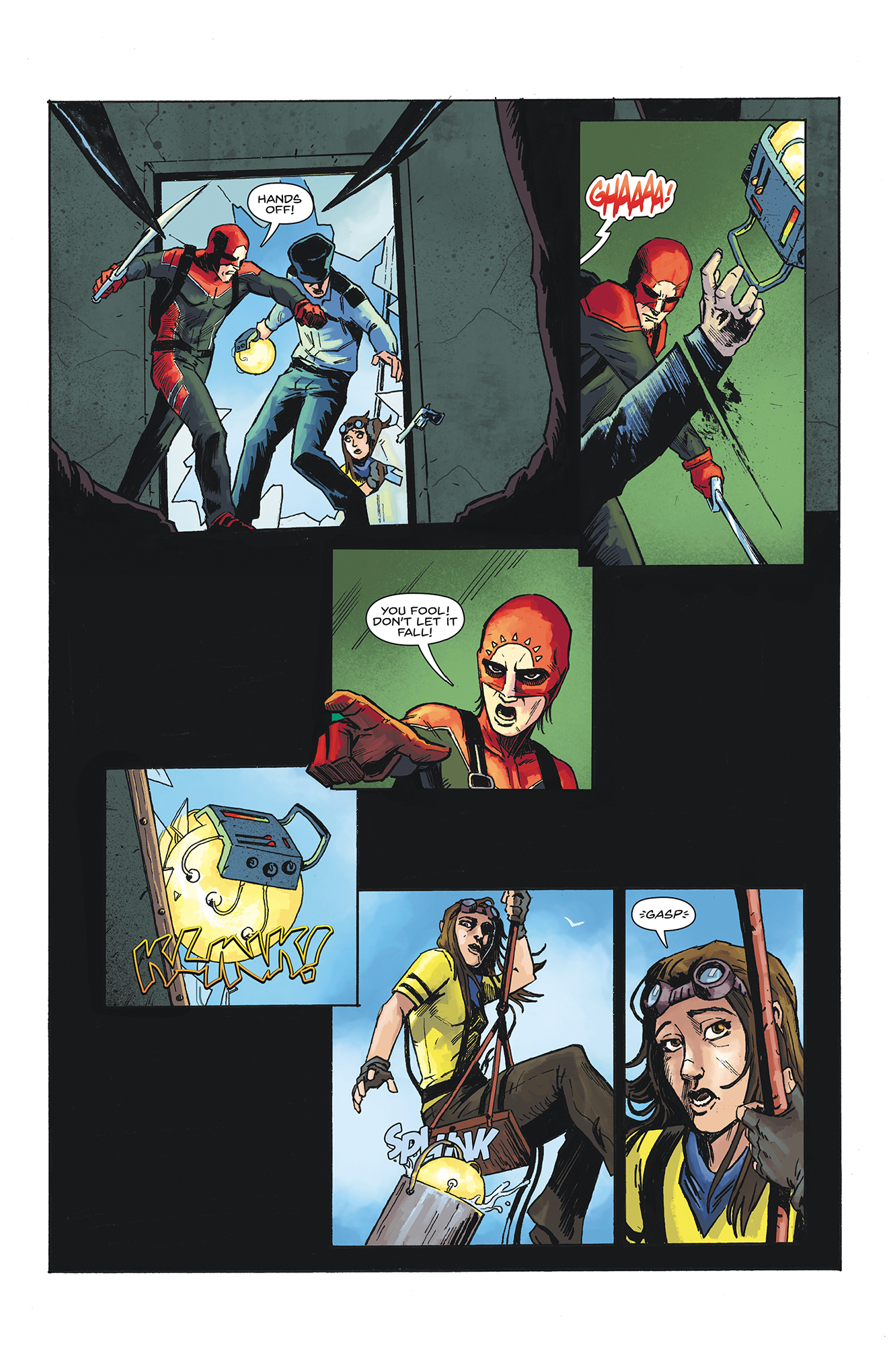 Read online Downcast comic -  Issue #1 - 7