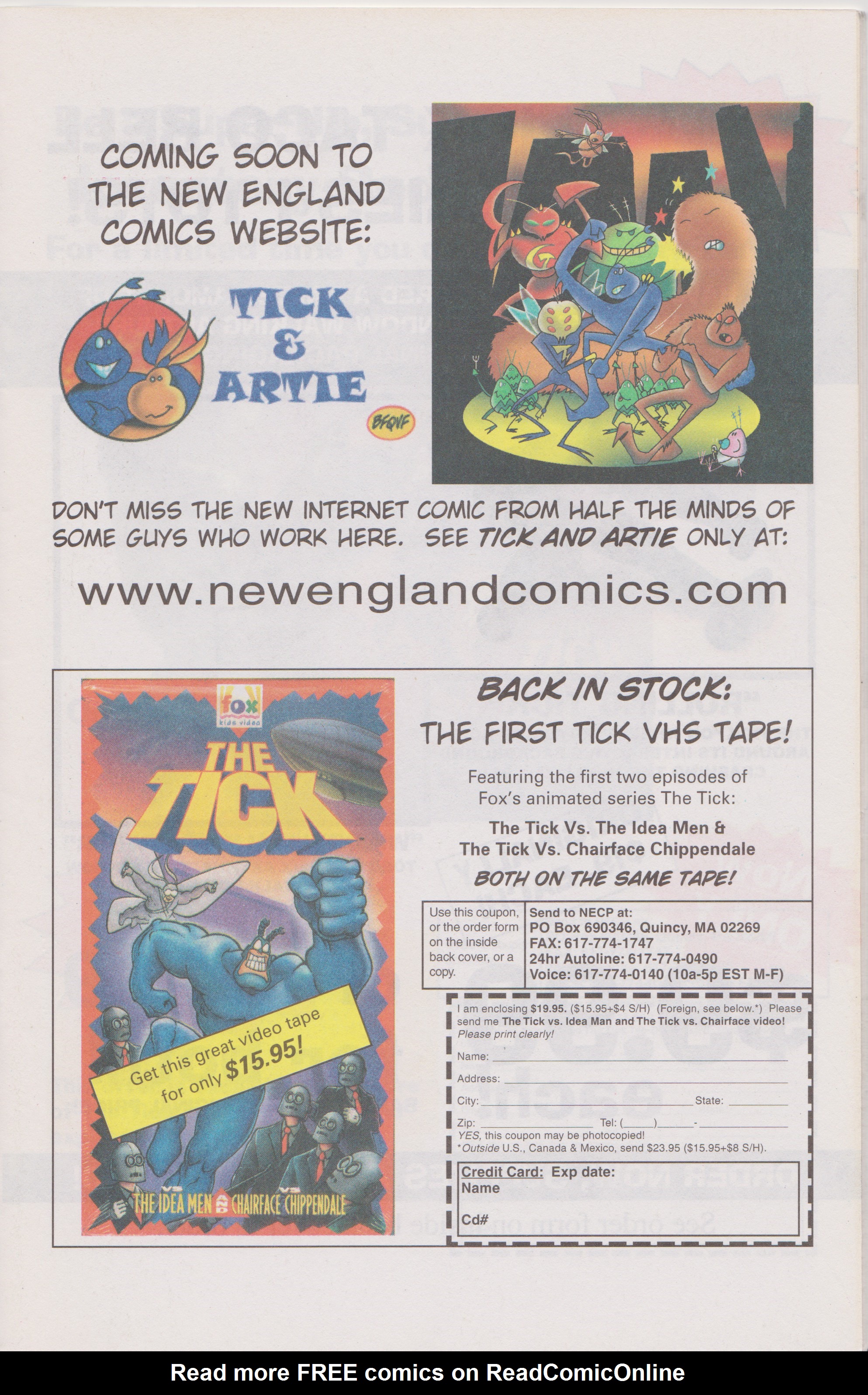 Read online The Tick Incredible Internet Comic comic -  Issue # Full - 11