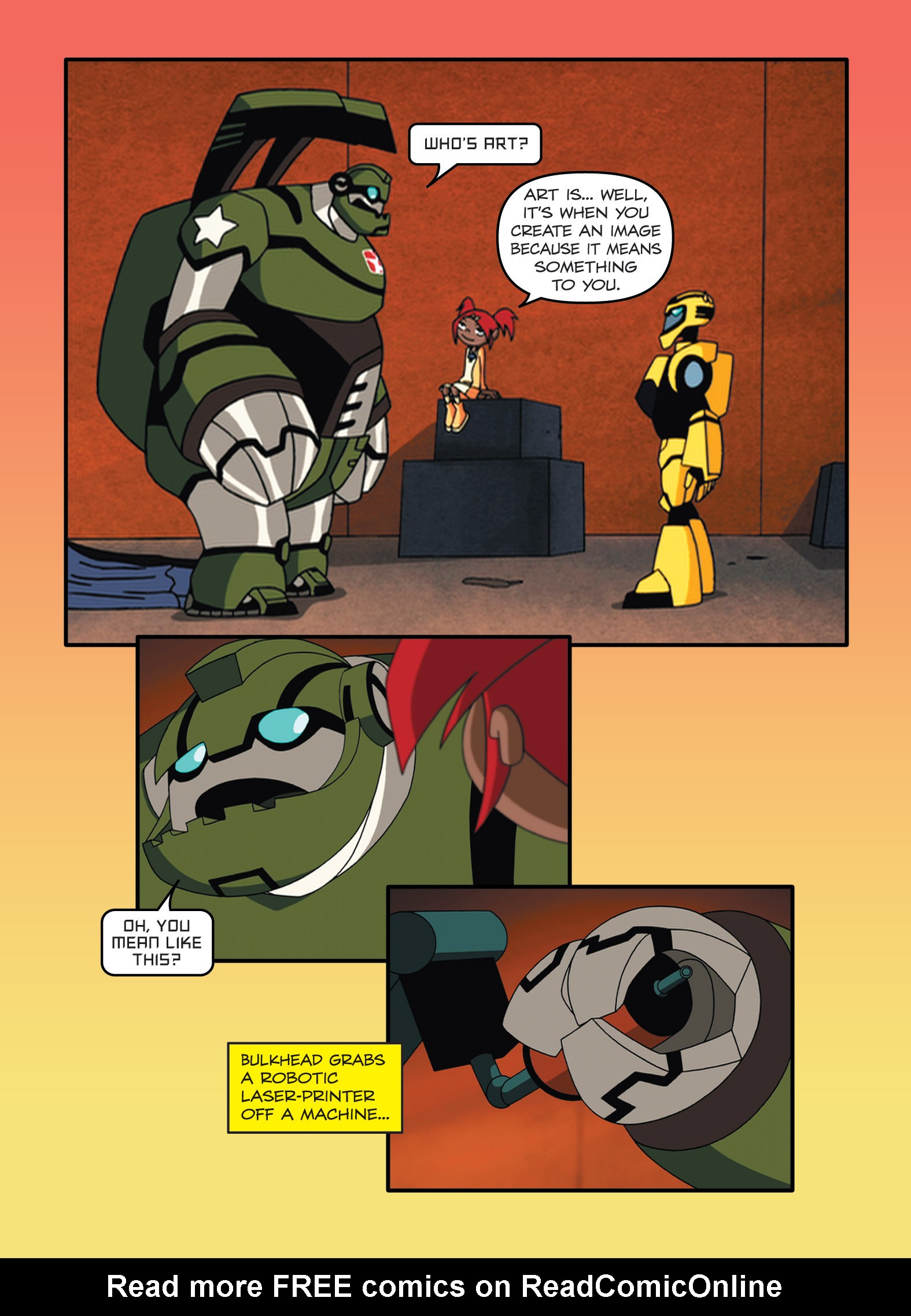 Read online Transformers Animated comic -  Issue #6 - 23
