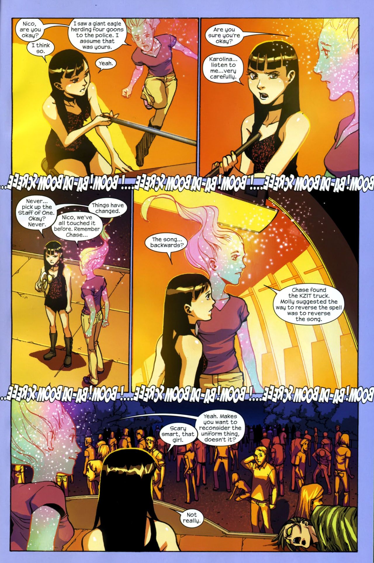 Read online Runaways (2008) comic -  Issue #9 - 22