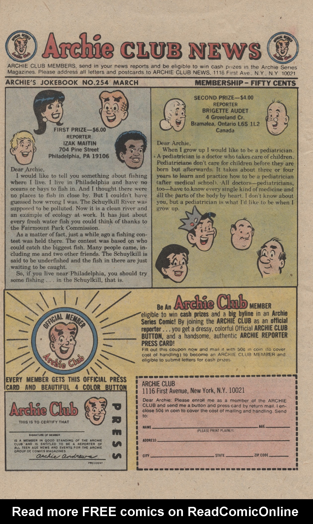 Read online Archie's Joke Book Magazine comic -  Issue #254 - 26