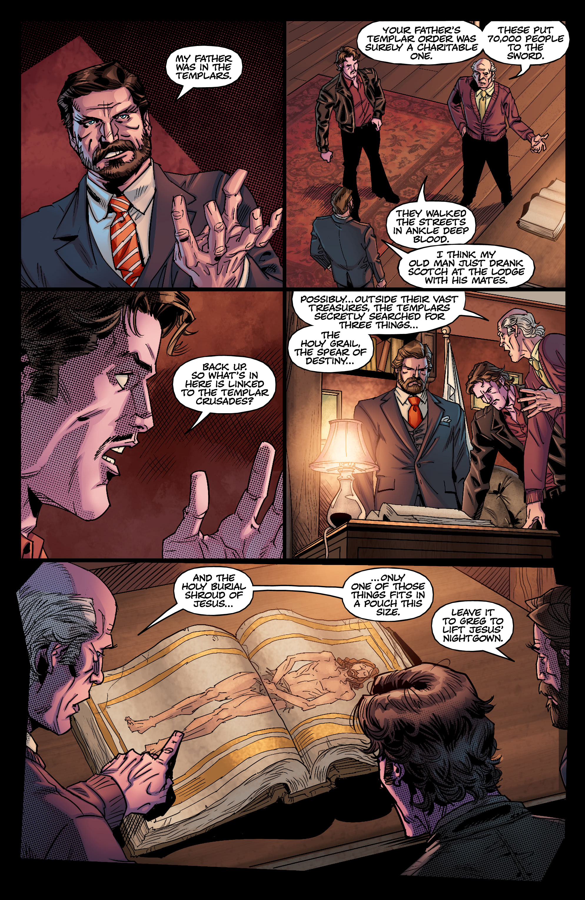 Read online Solomon's Men comic -  Issue #3 - 8
