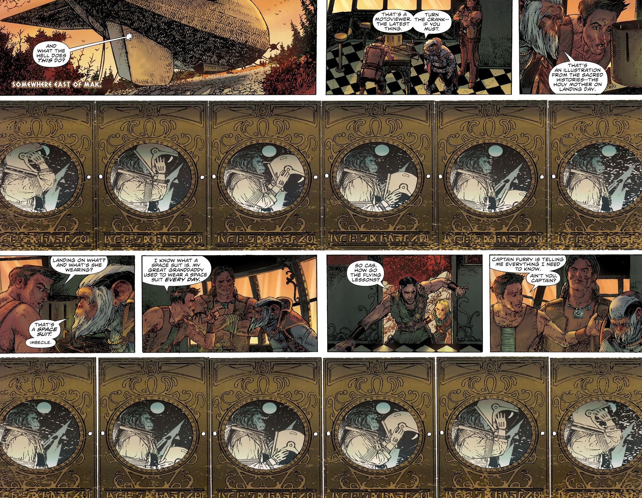 Read online Planet of the Apes (2011) comic -  Issue #9 - 16