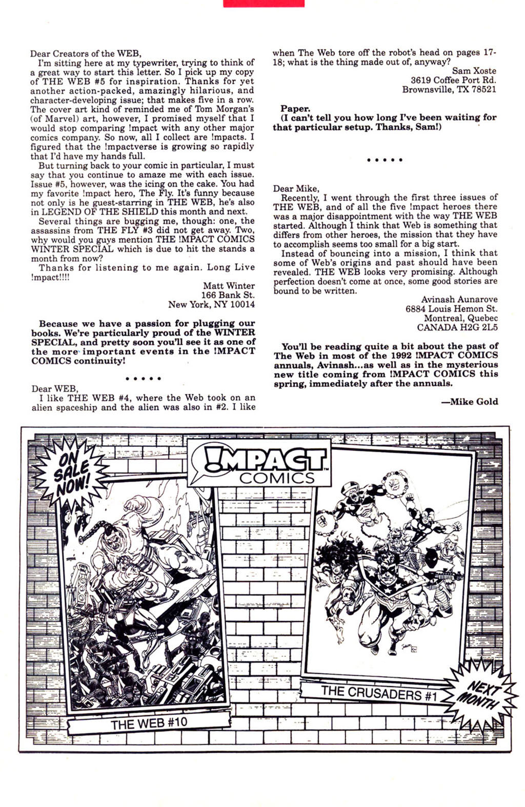 The Web (1991) issue 9 - Page 24