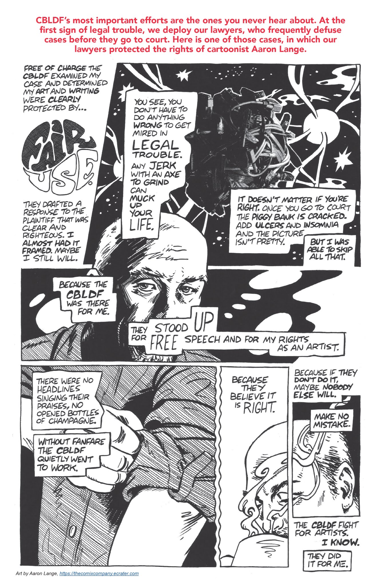 Read online Comic Book Legal Defense Fund Summer Update 2018 comic -  Issue # Full - 5