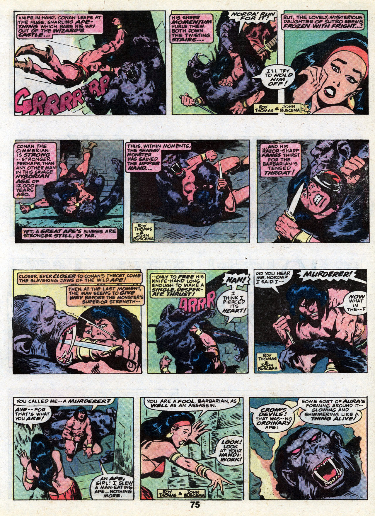 Read online Marvel Treasury Edition comic -  Issue #23 - 76