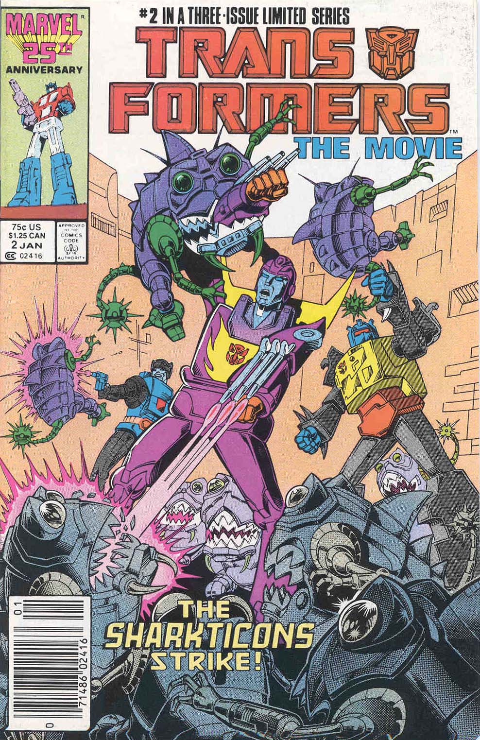 Read online The Transformers: The Movie comic -  Issue #2 - 1