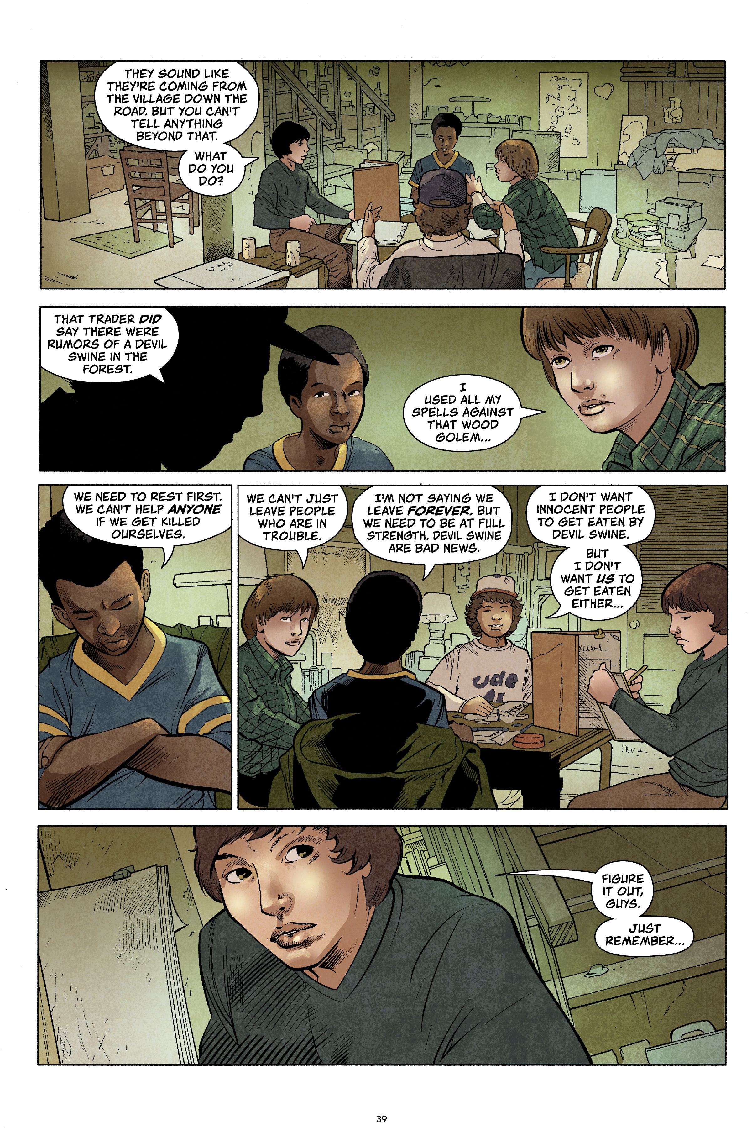 Read online Stranger Things Library Edition comic -  Issue # TPB 1 (Part 1) - 39