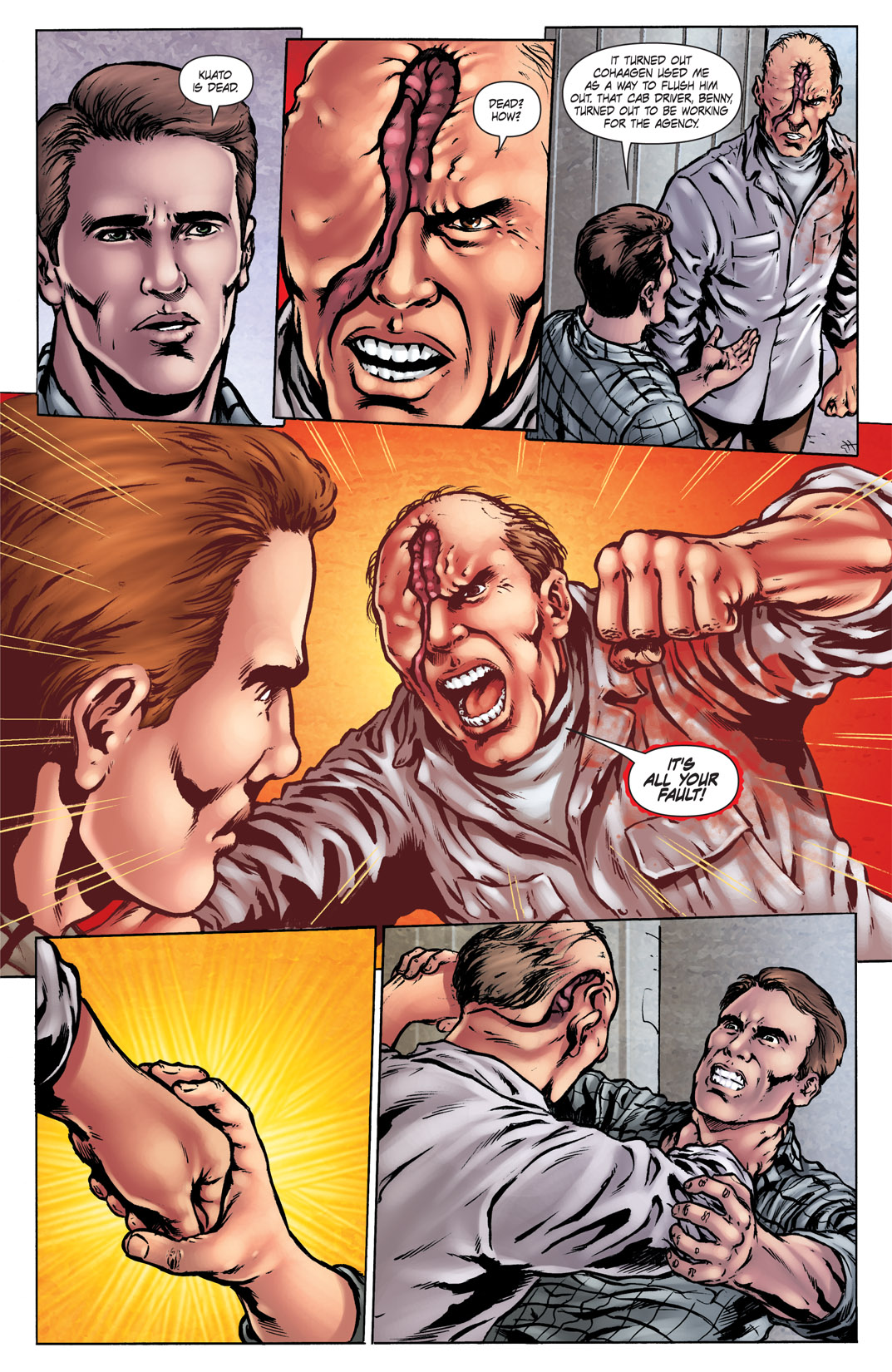 Read online Total Recall comic -  Issue #1 - 10