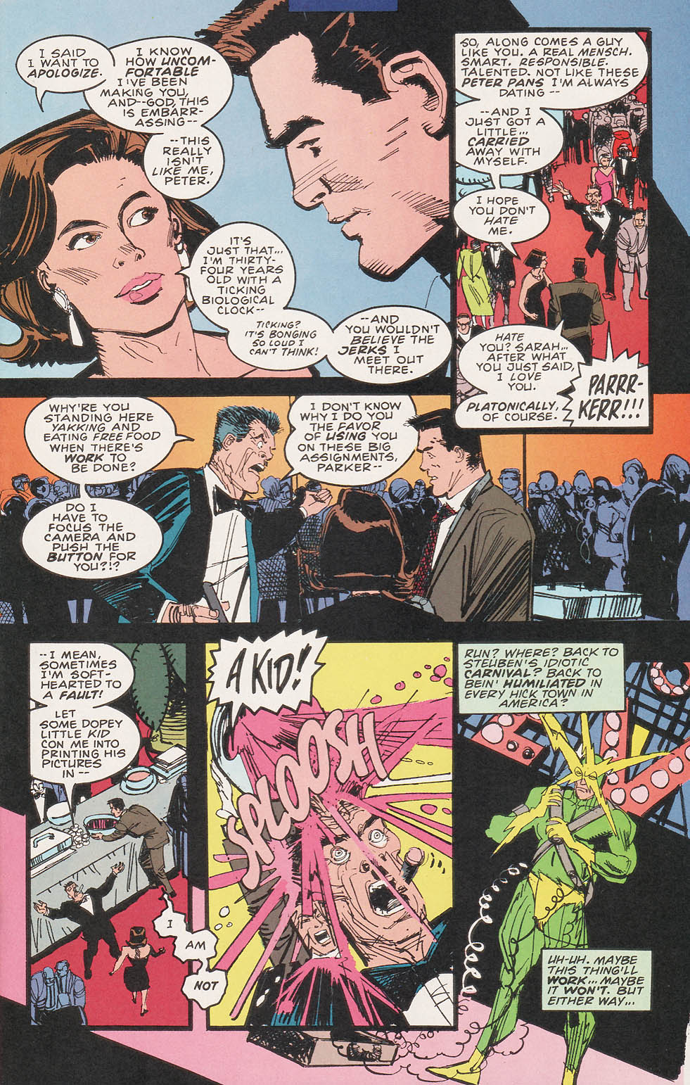 Read online Spider-Man (1990) comic -  Issue #39 - Light The Night Part 2 of 3 - 16