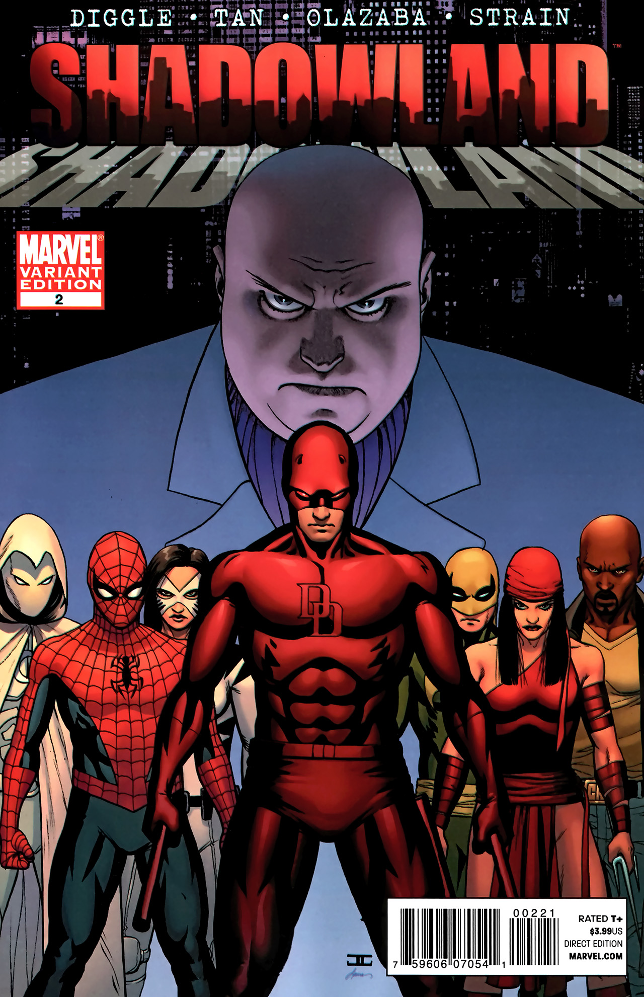 Read online Shadowland comic -  Issue #2 - 2