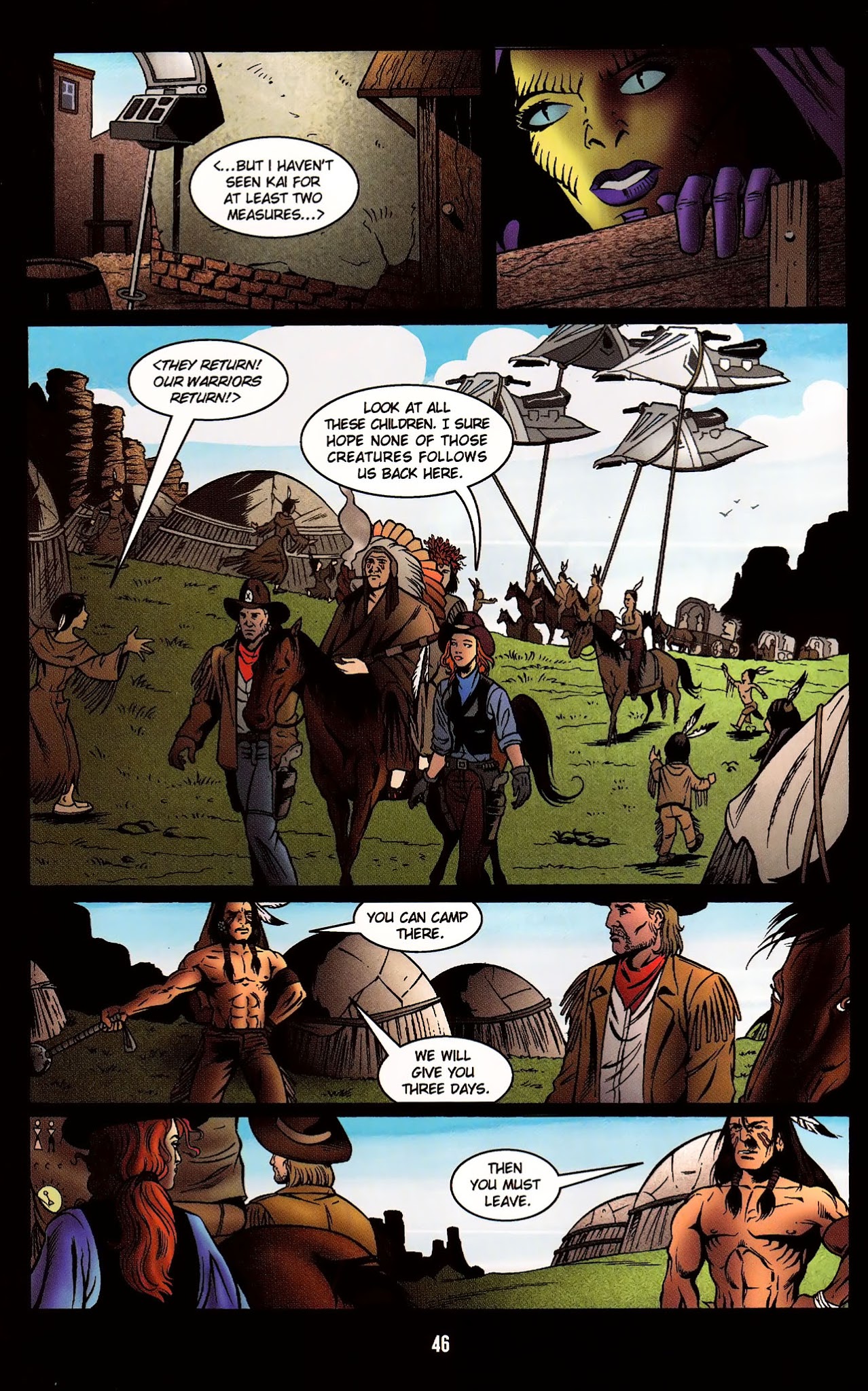 Read online Cowboys & Aliens comic -  Issue # TPB - 55