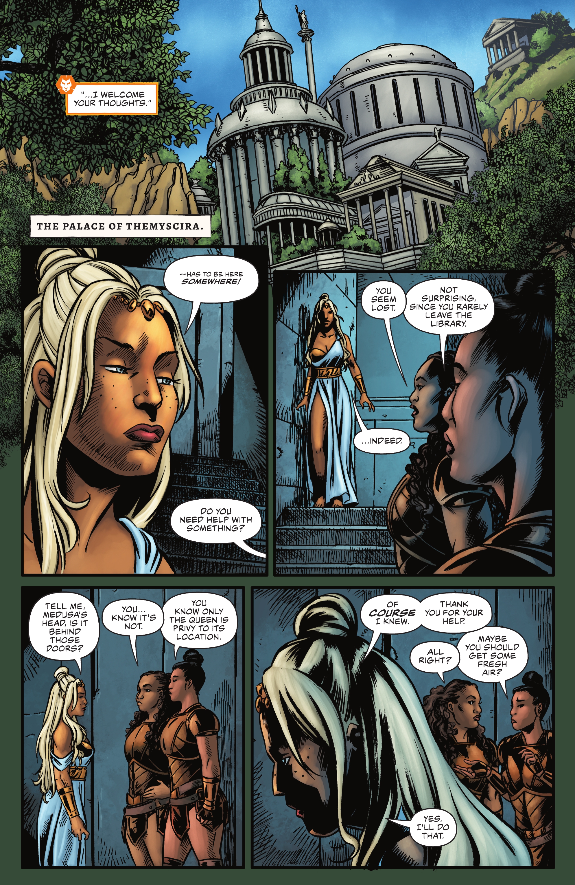 Read online Nubia & the Amazons comic -  Issue #2 - 11