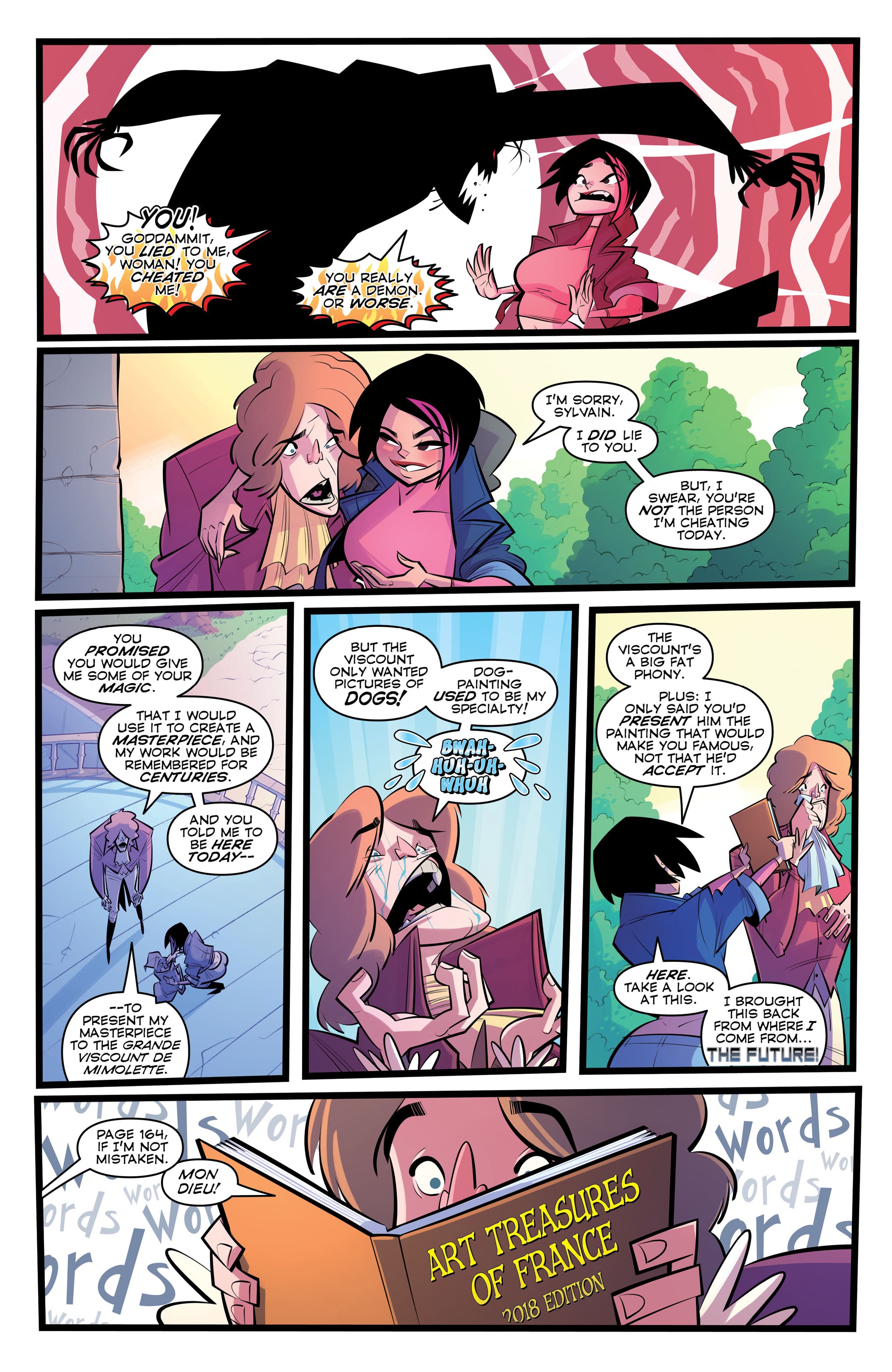 Read online Chu comic -  Issue #10 - 11