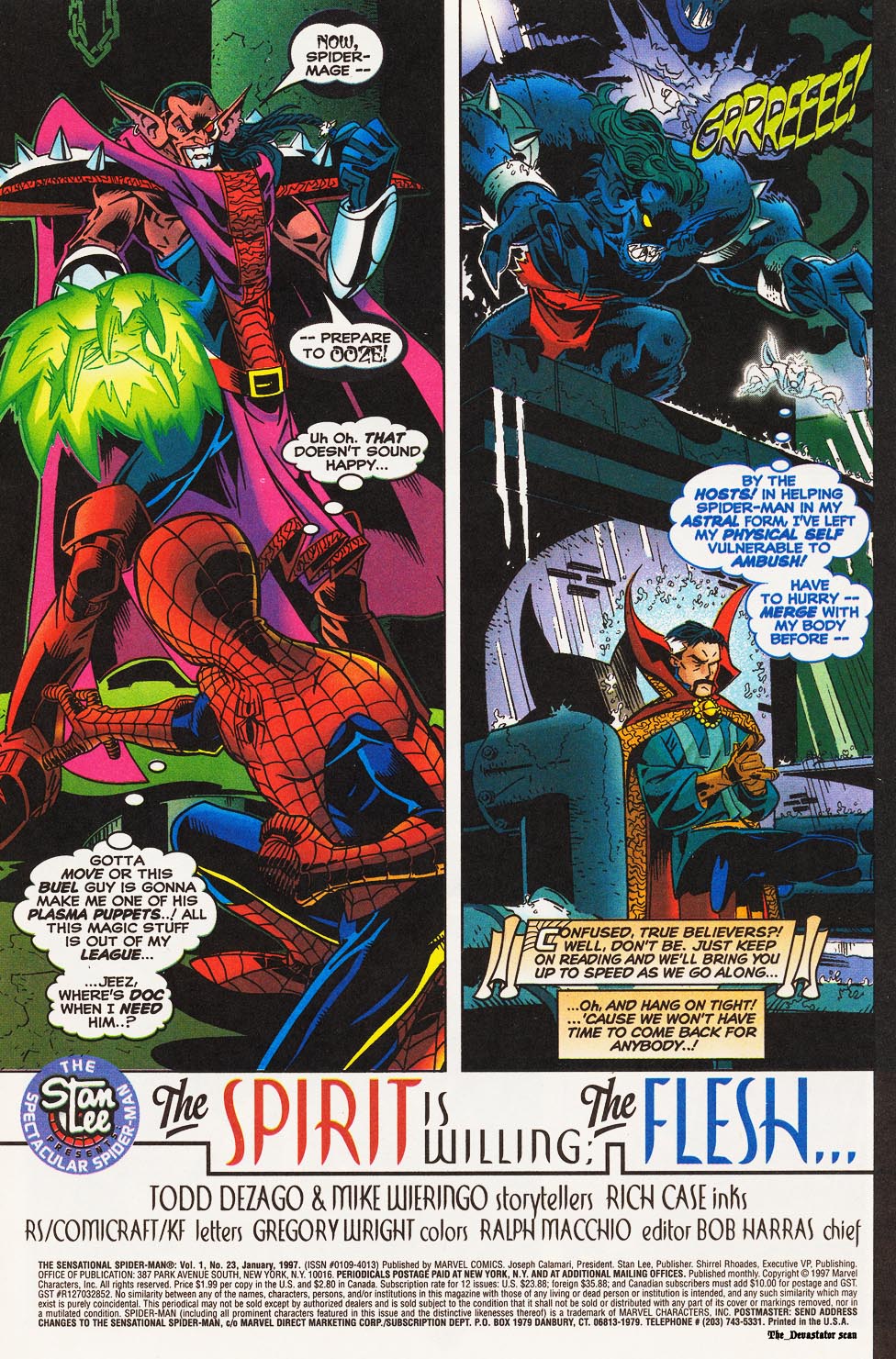 Read online The Sensational Spider-Man (1996) comic -  Issue #23 - 3
