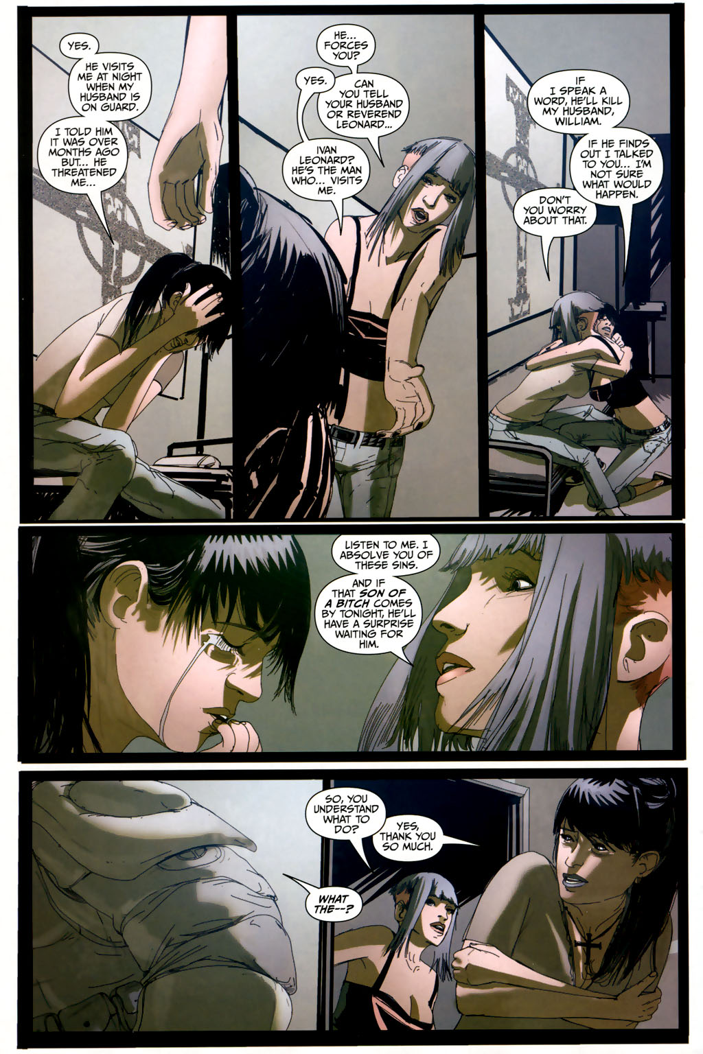 Read online Strange Girl comic -  Issue #6 - 8