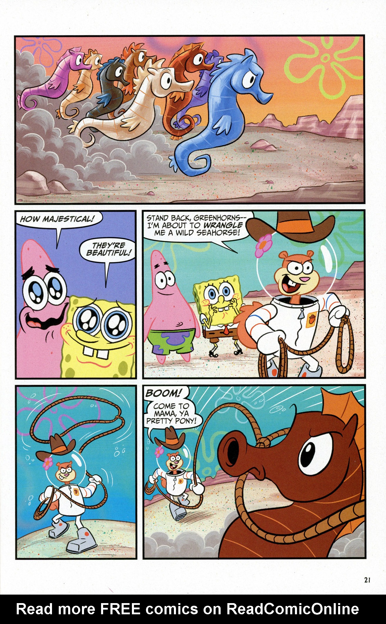 Read online SpongeBob Comics comic -  Issue #59 - 22
