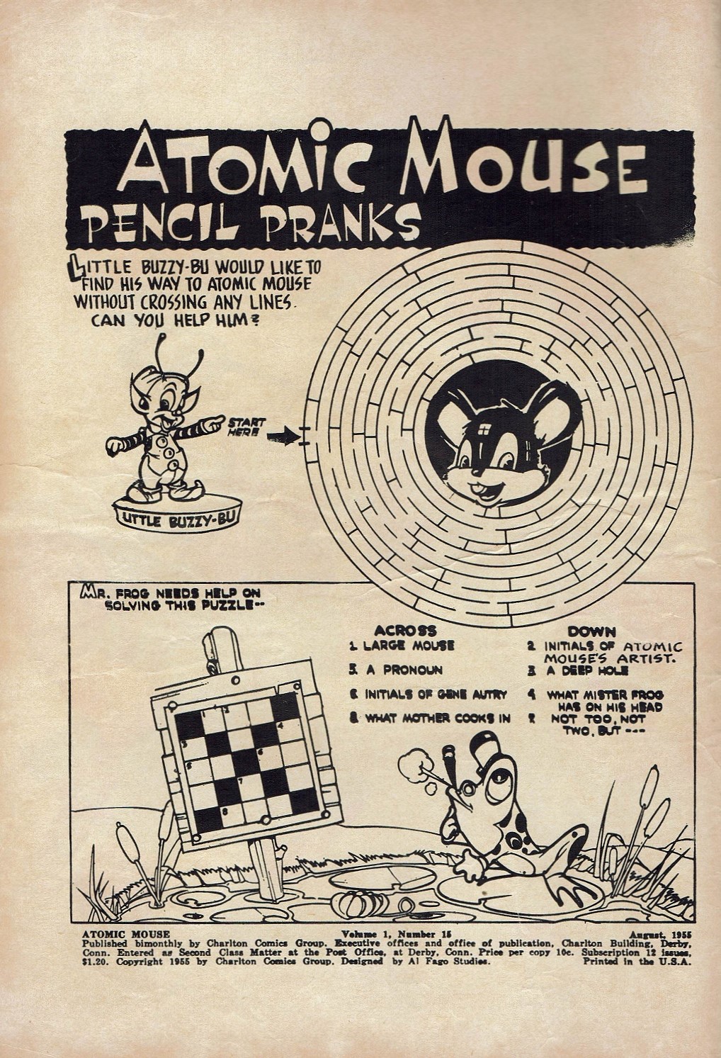 Read online Atomic Mouse comic -  Issue #15 - 2