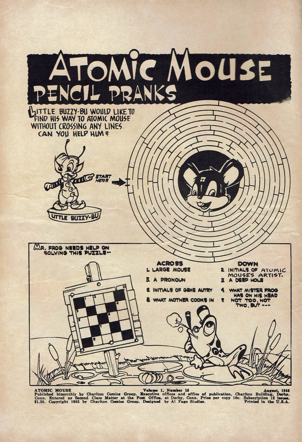 Read online Atomic Mouse comic -  Issue #15 - 2