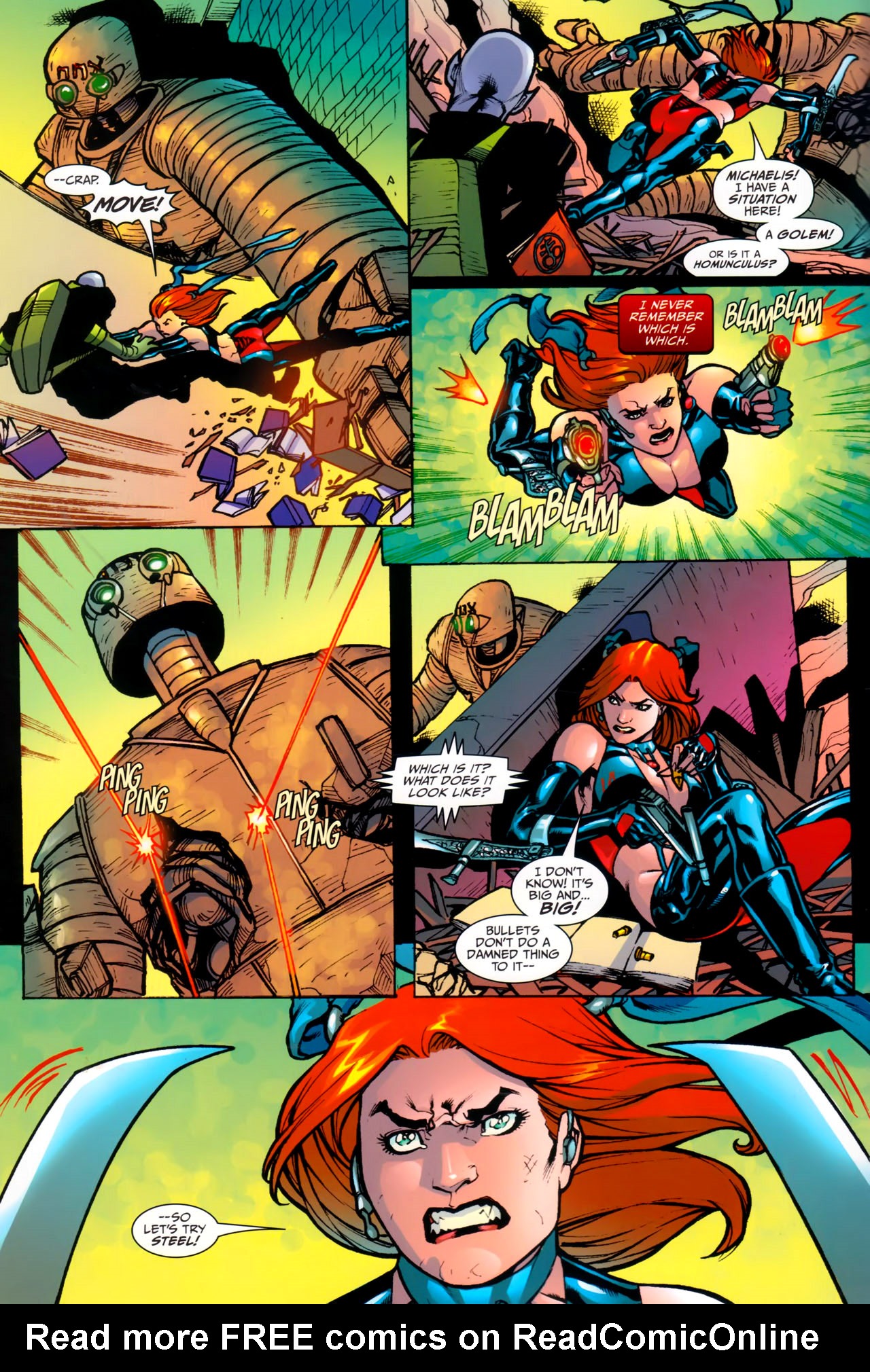 Read online BloodRayne: Automaton comic -  Issue # Full - 20