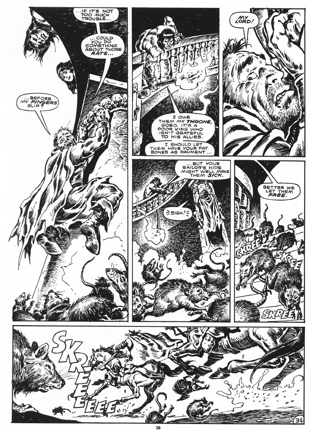 Read online The Savage Sword Of Conan comic -  Issue #169 - 40