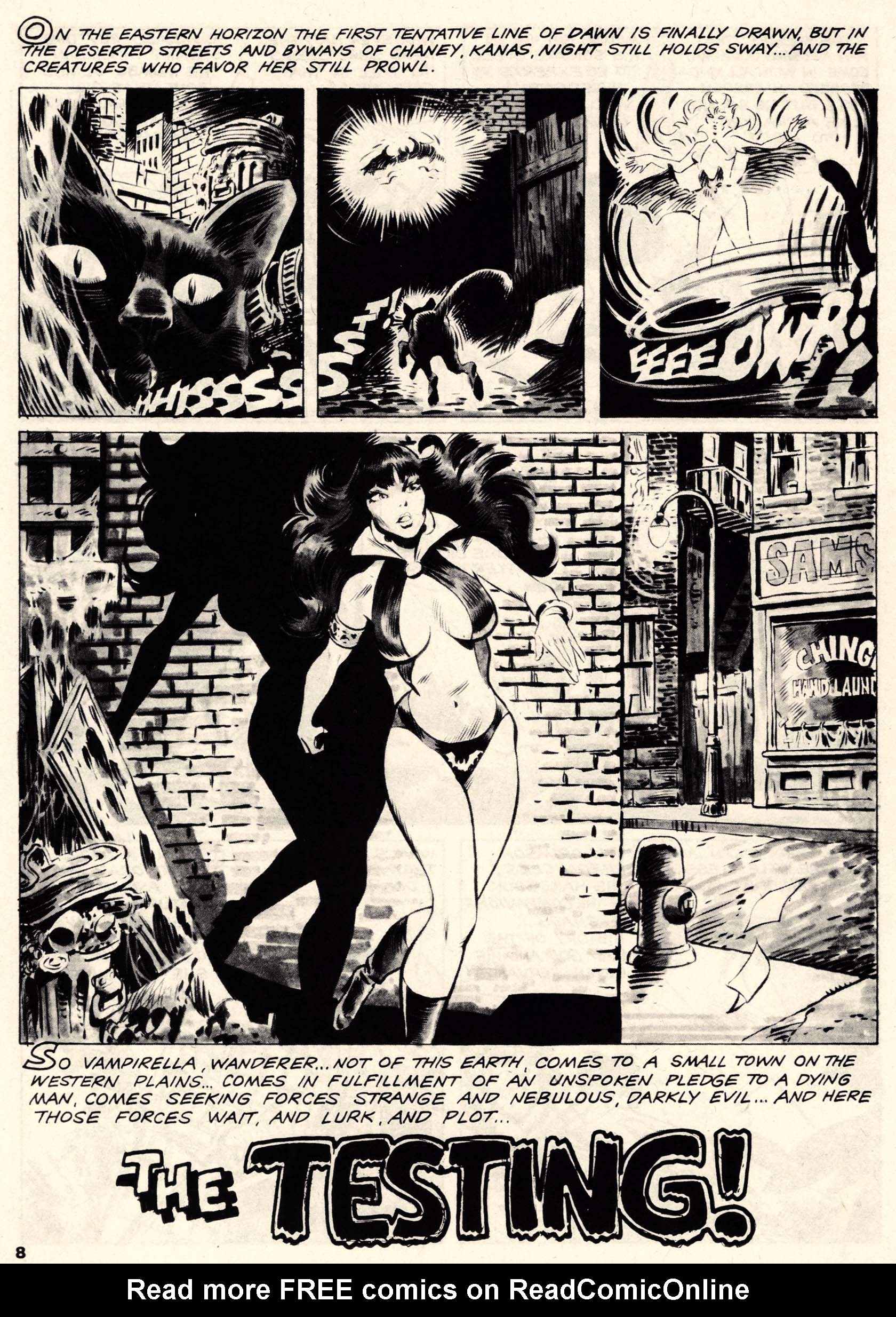 Read online Vampirella (1969) comic -  Issue #9 - 8