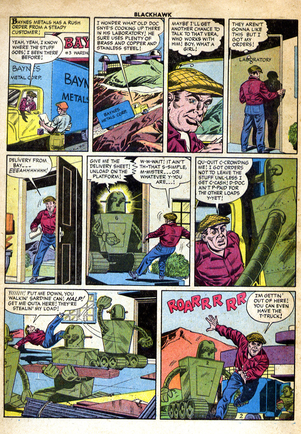 Read online Blackhawk (1957) comic -  Issue #102 - 4