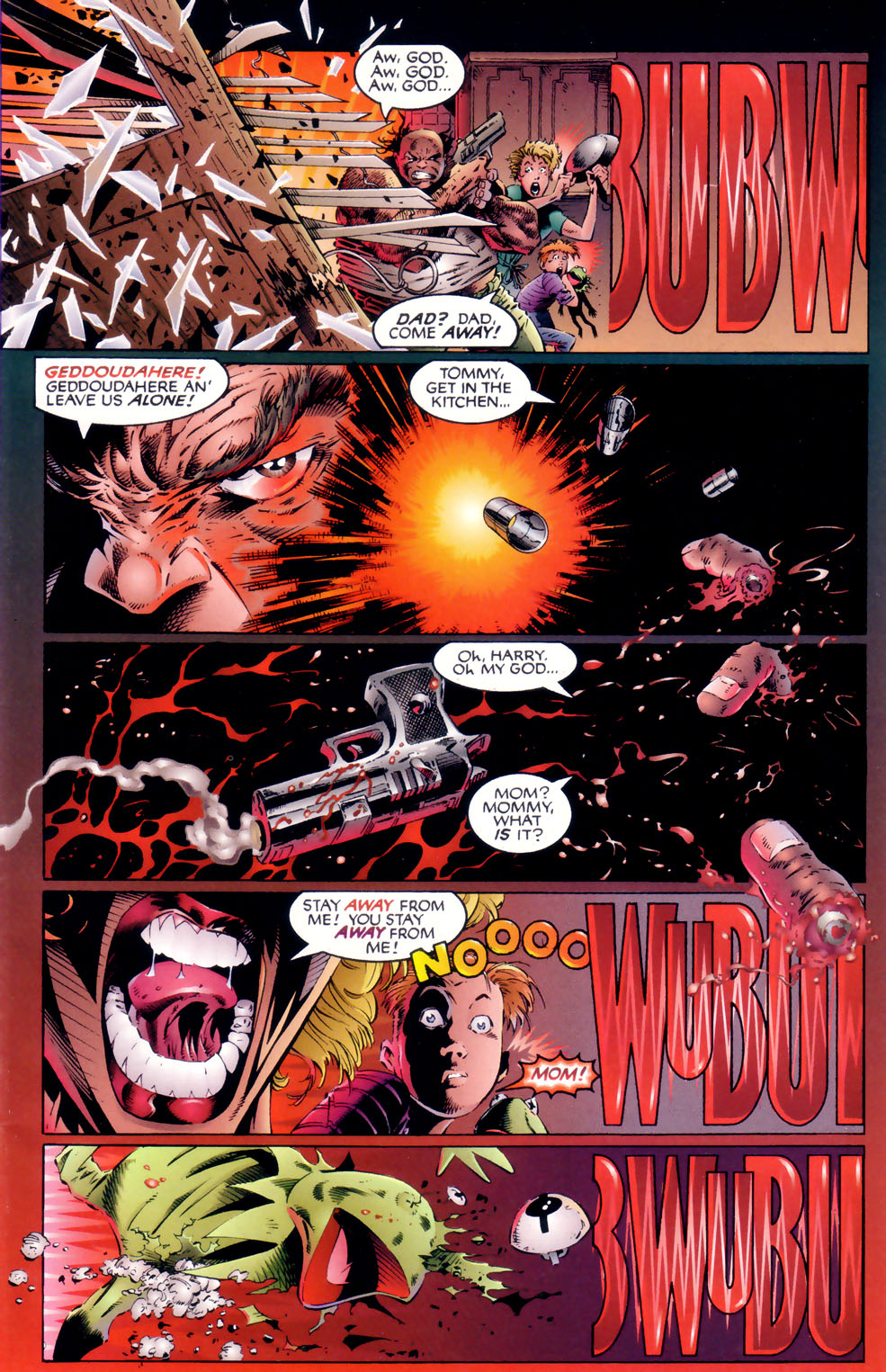 Read online Spawn: Blood Feud comic -  Issue #1 - 5