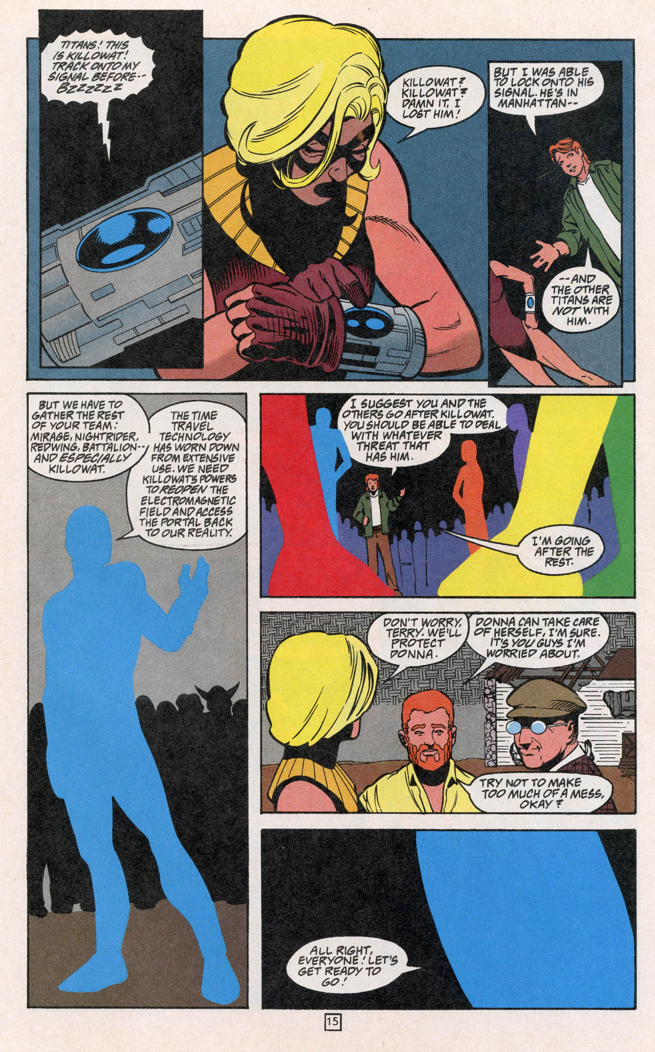 Read online Team Titans comic -  Issue #19 - 18