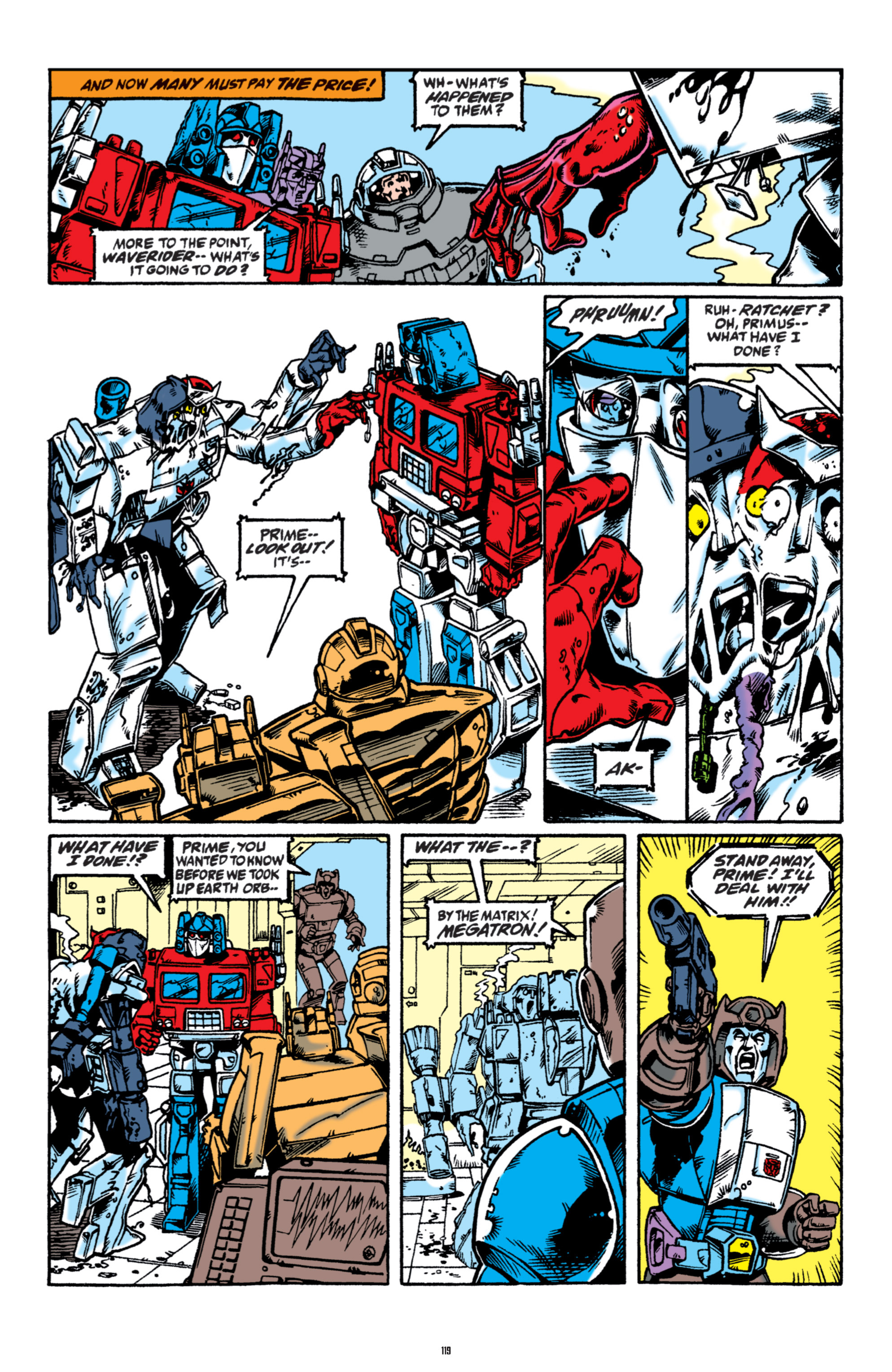 Read online The Transformers Classics comic -  Issue # TPB 6 - 119