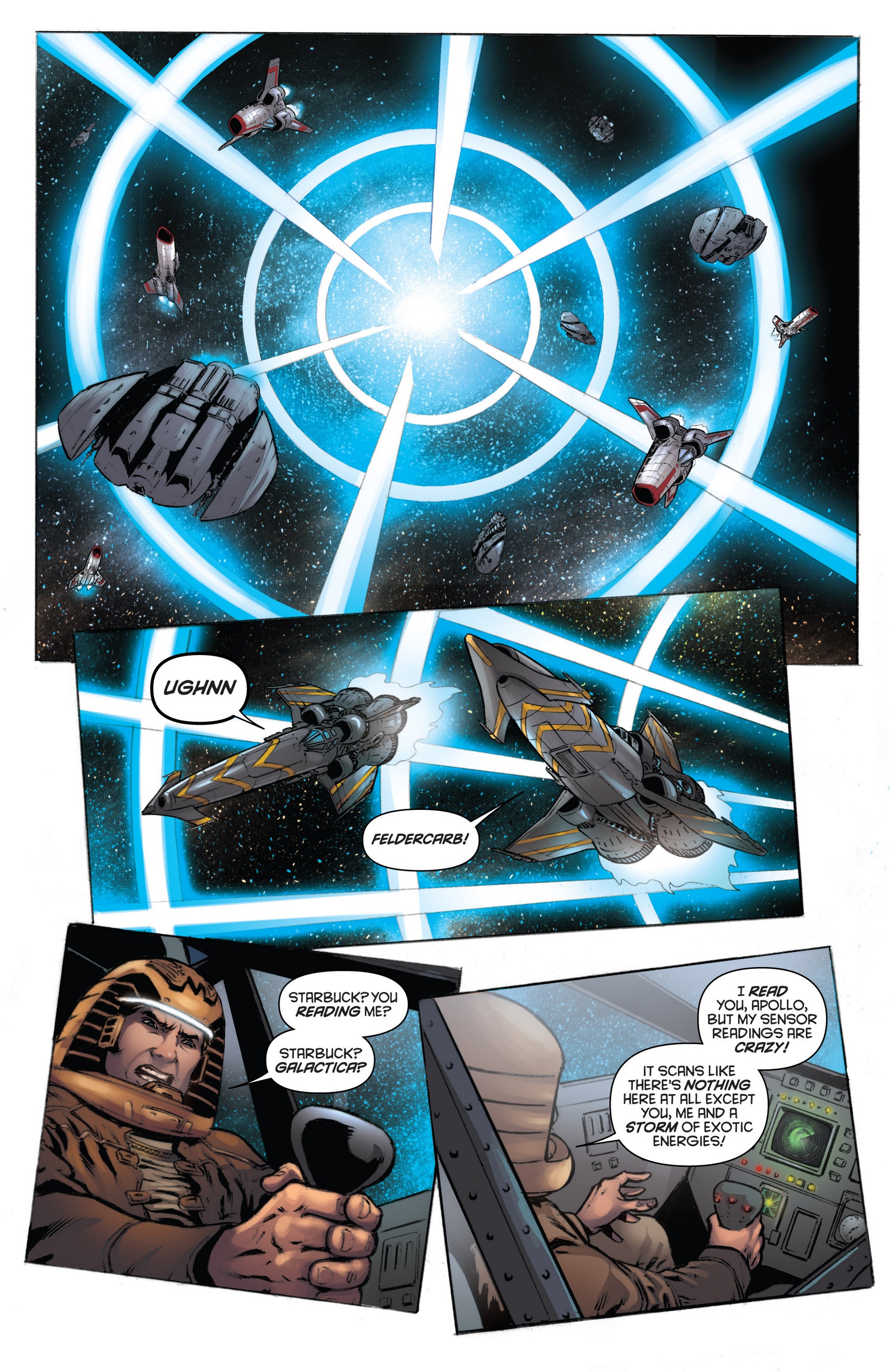 Classic Battlestar Galactica (2013) 1 Page 21